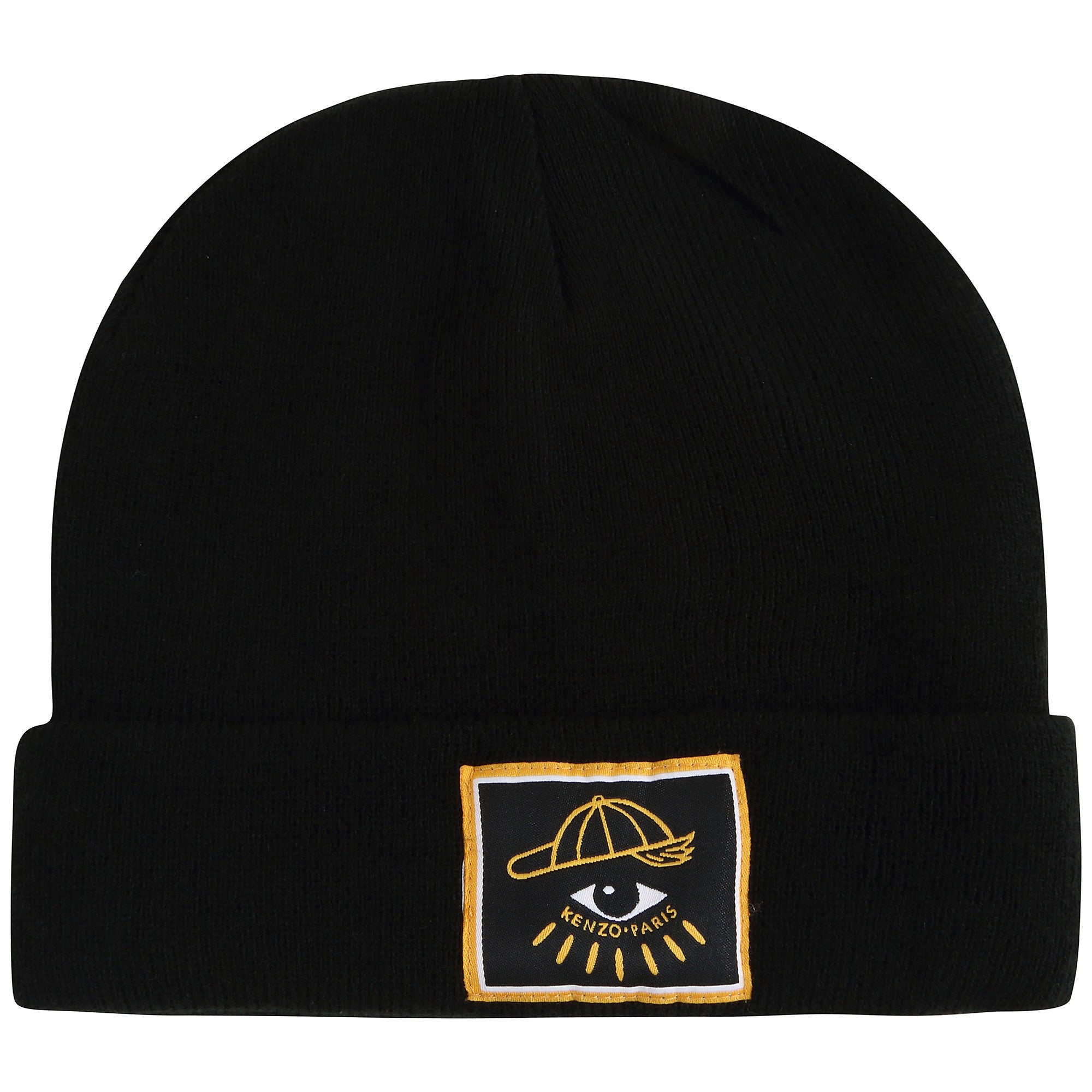 Boys Black Acrylic Chine Hat