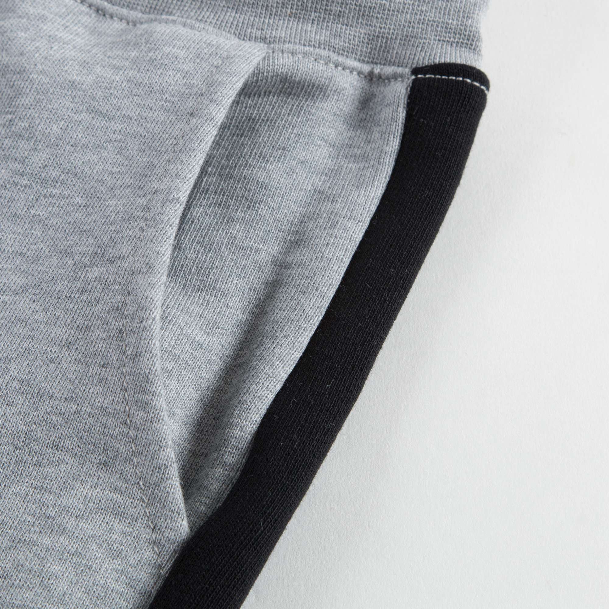 Boys Grey Cotton Tracksuit Trousers