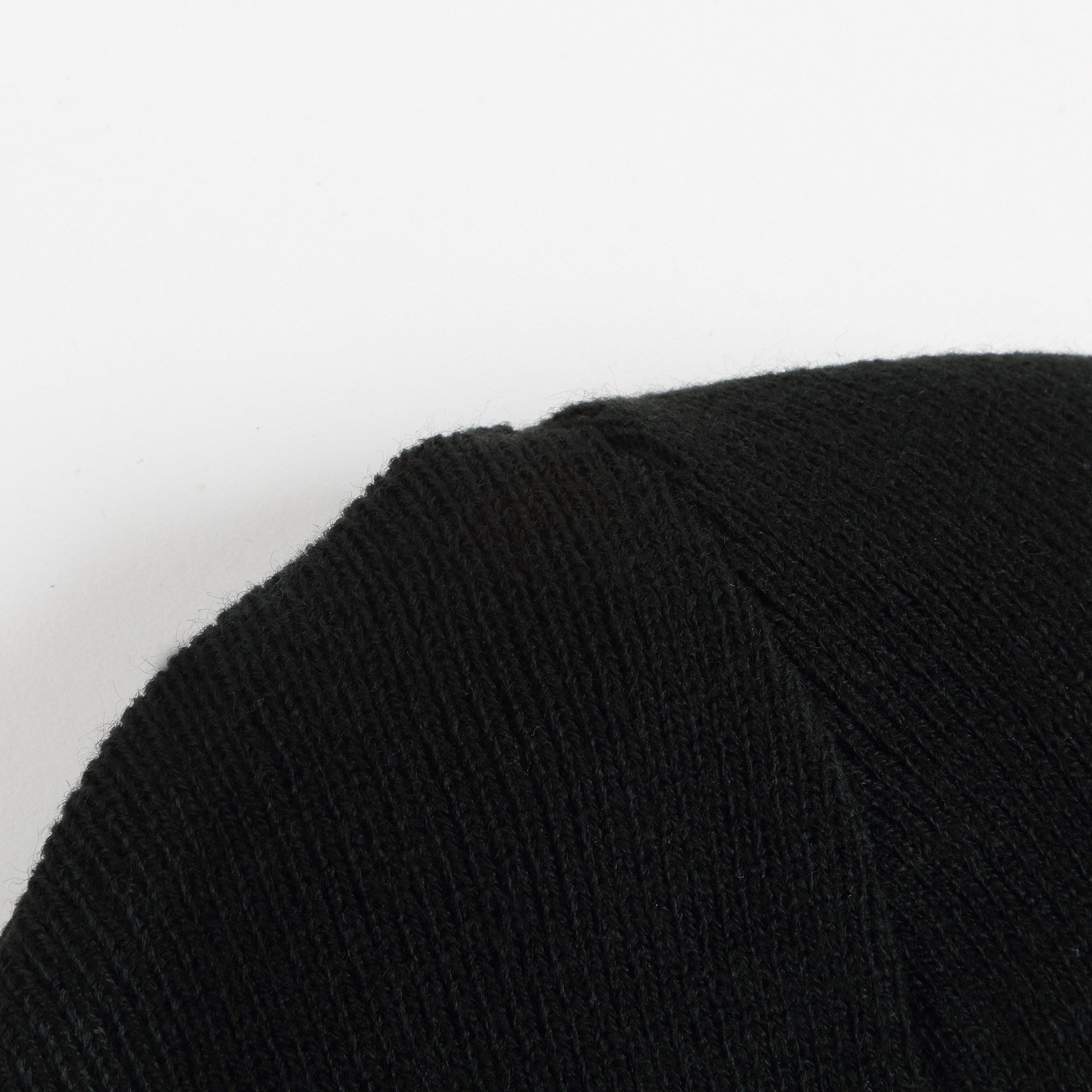 Boys Black Acrylic Chine Hat