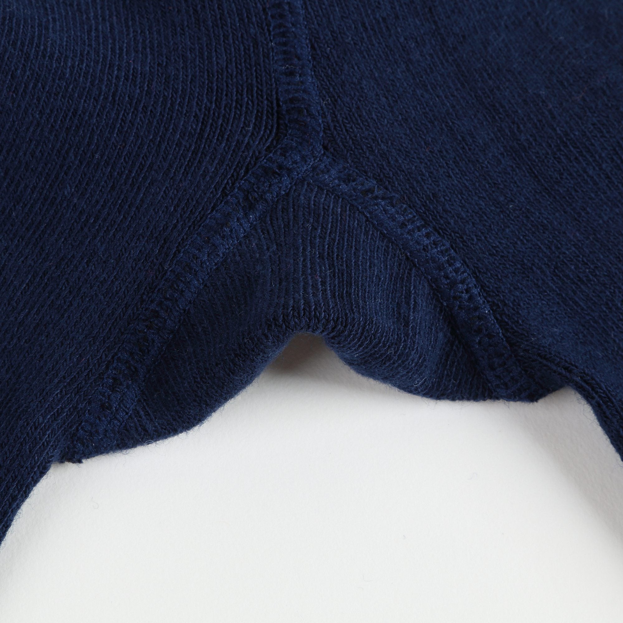 Girls Navy Cotton Tights