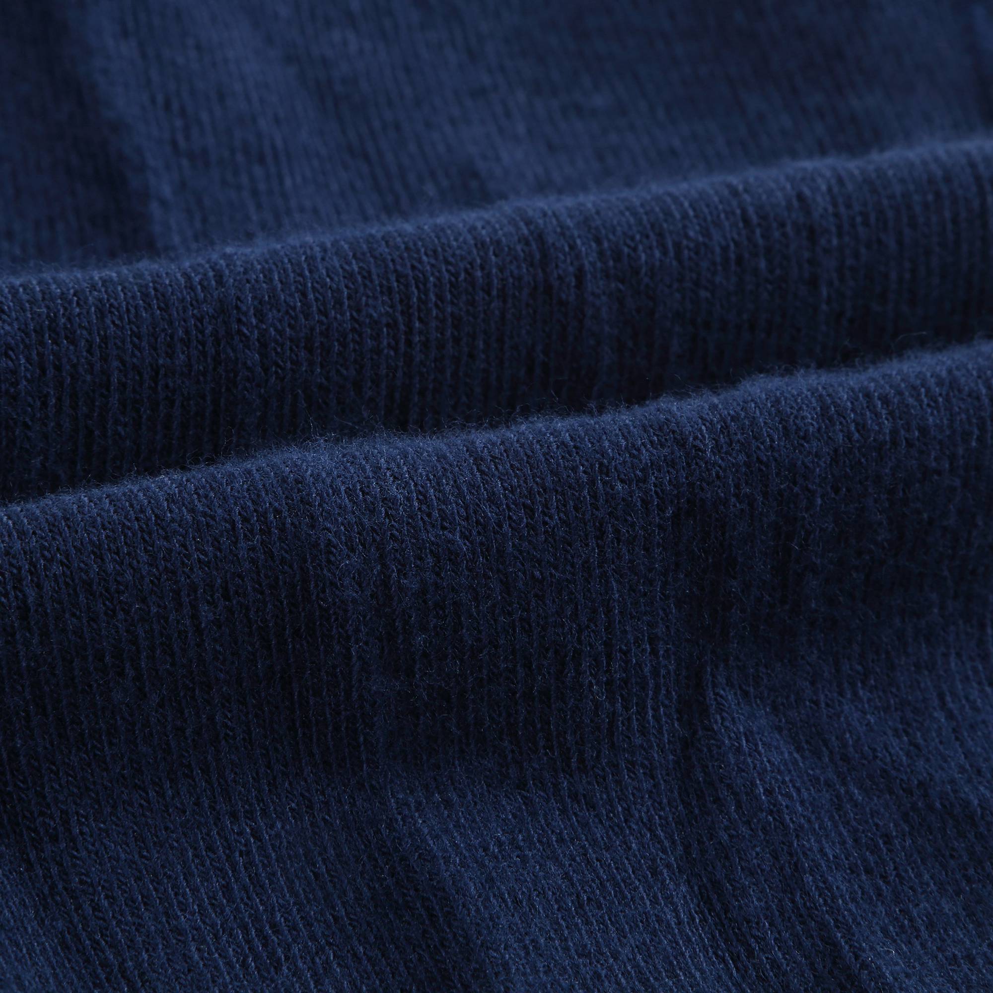 Girls Navy Cotton Tights