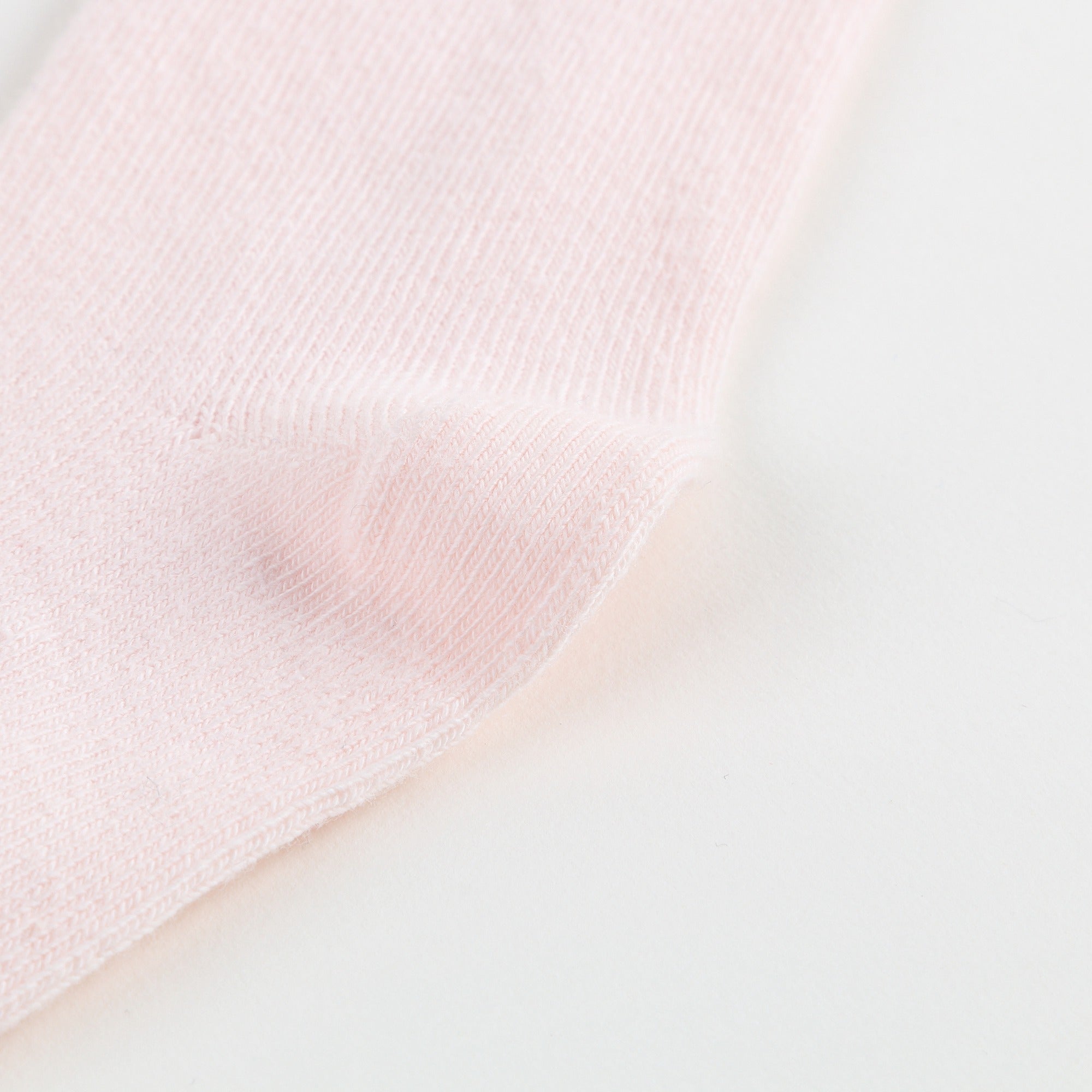 Girls Light Pink Cotton Tights