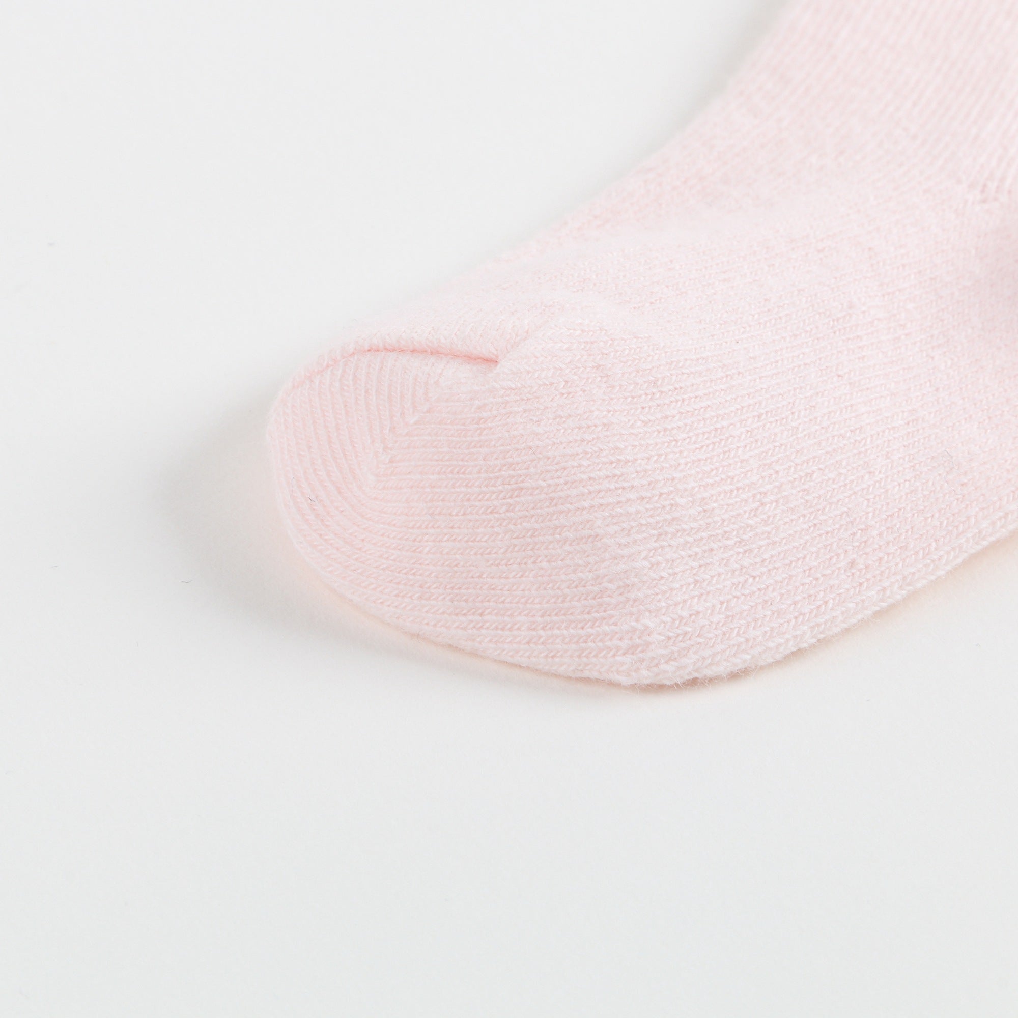 Girls Light Pink Cotton Tights