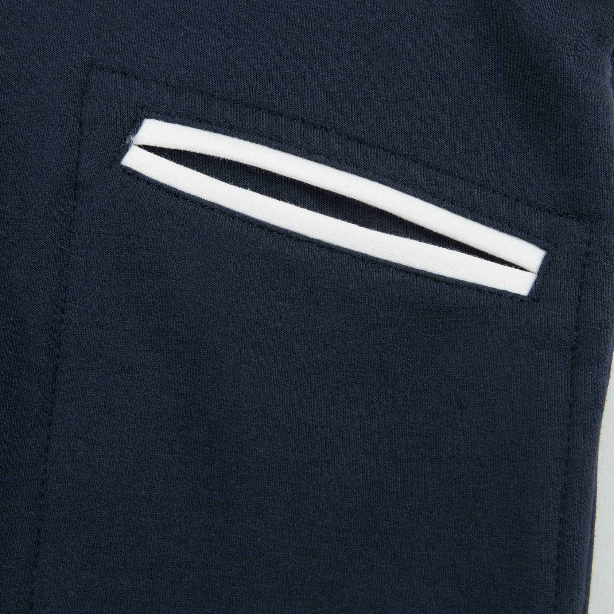 Baby Navy Blue Jersey Tracksuit