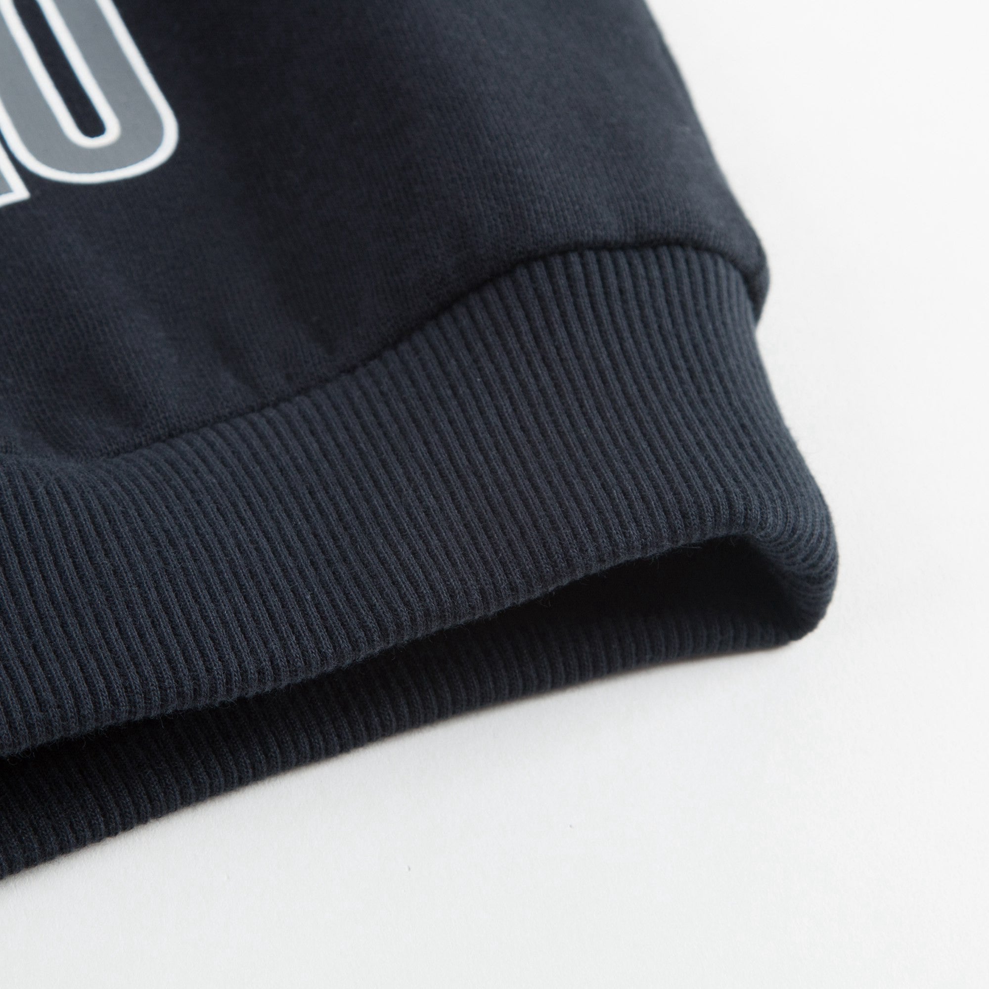 Boys & Girls Black Logo Zip-up Top