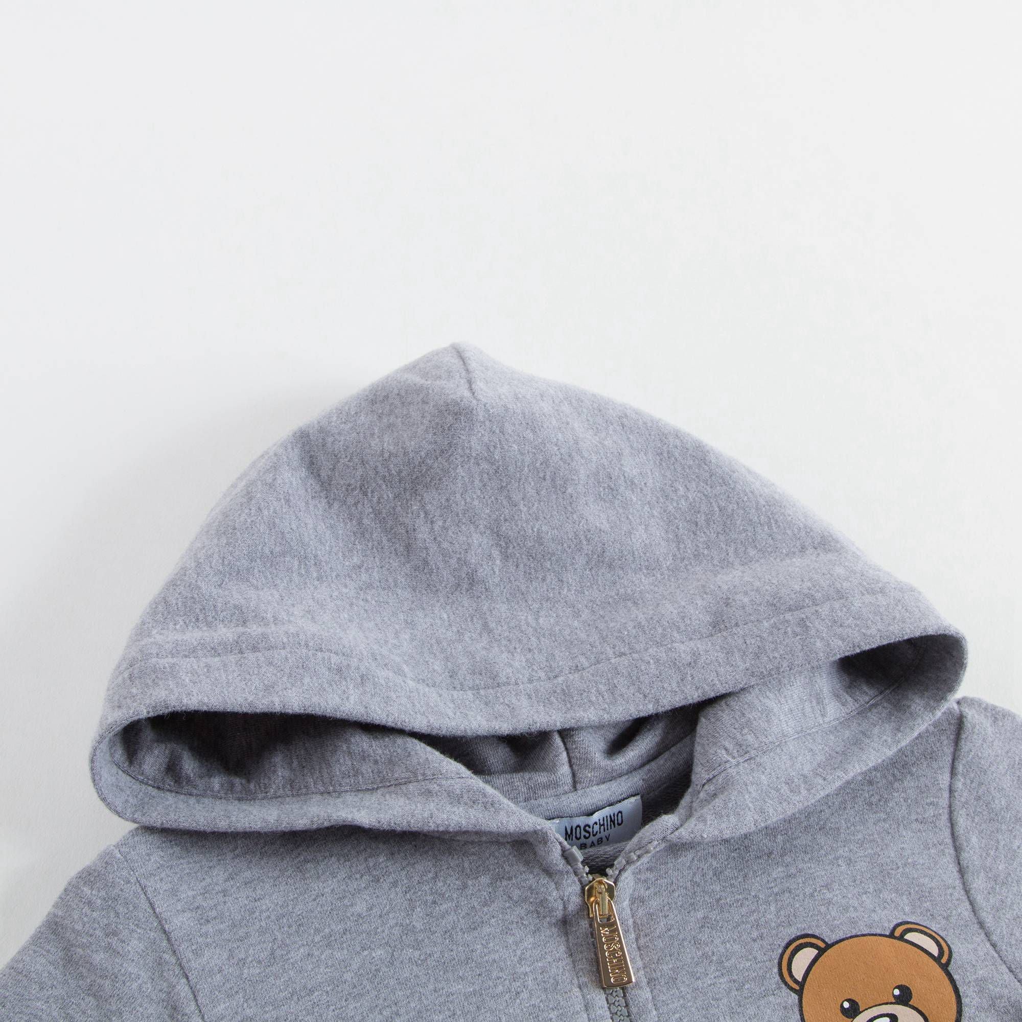 Baby Grey Cotton Toy Tracksuit