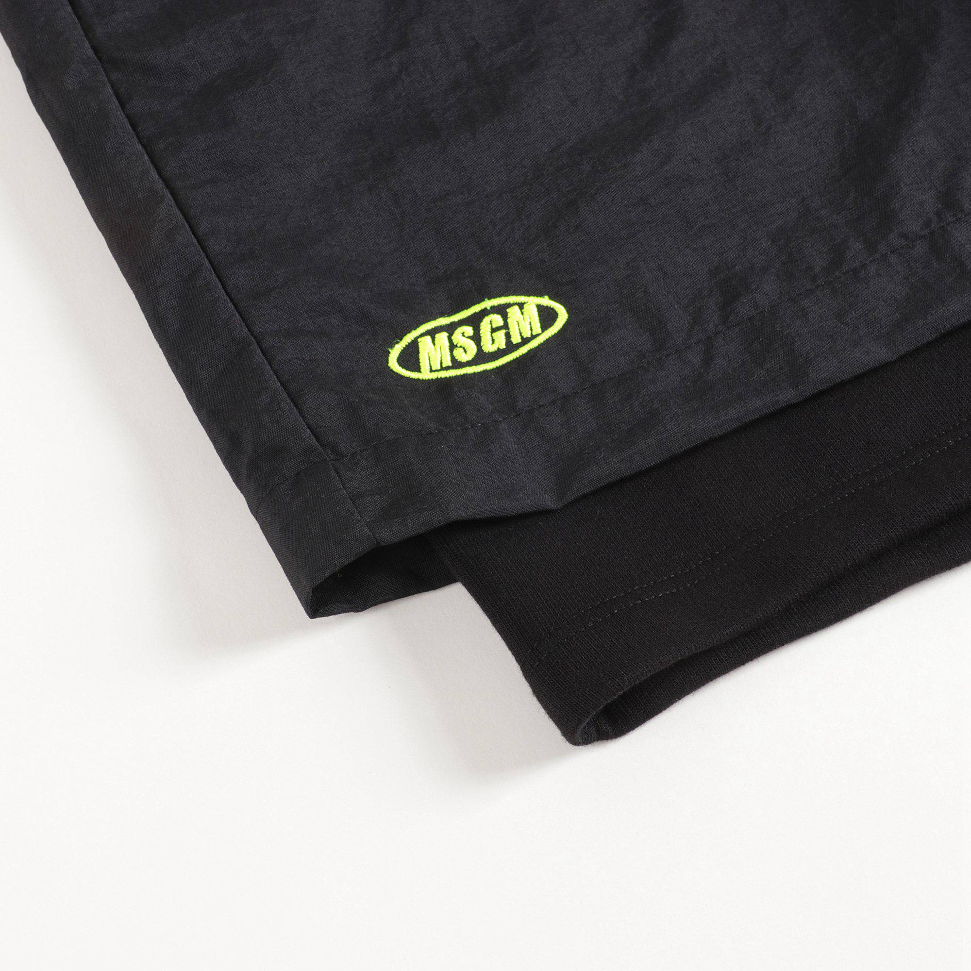 Boys Black Bermuda Shorts