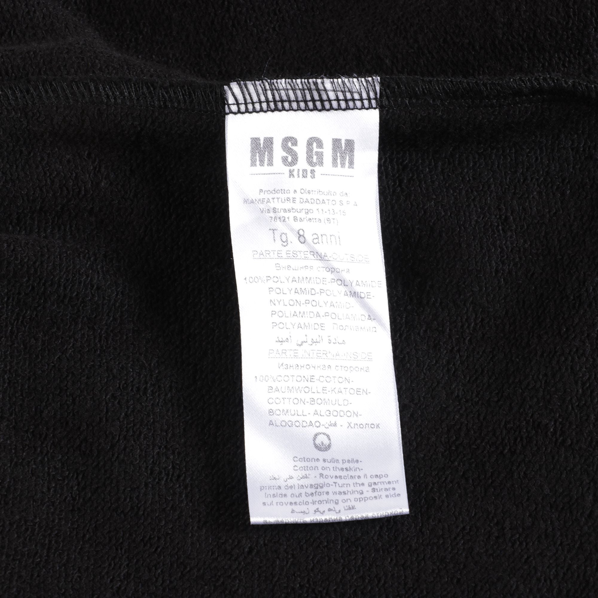Boys Black Bermuda Shorts