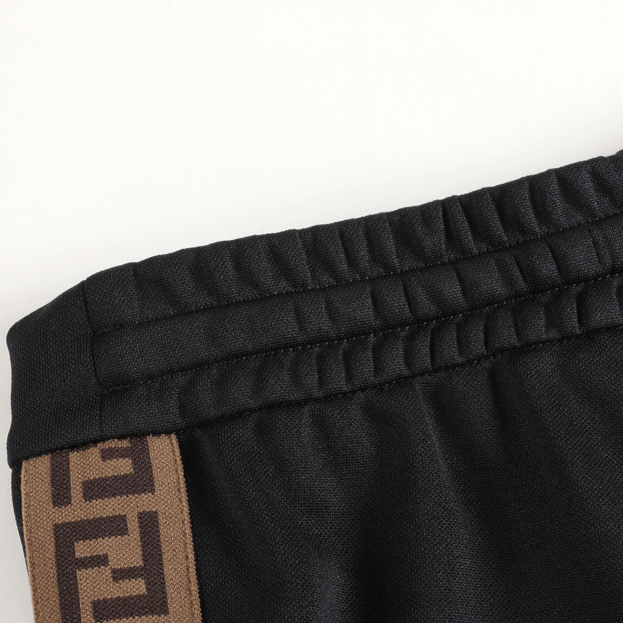 Boys Black FF Logo Shorts