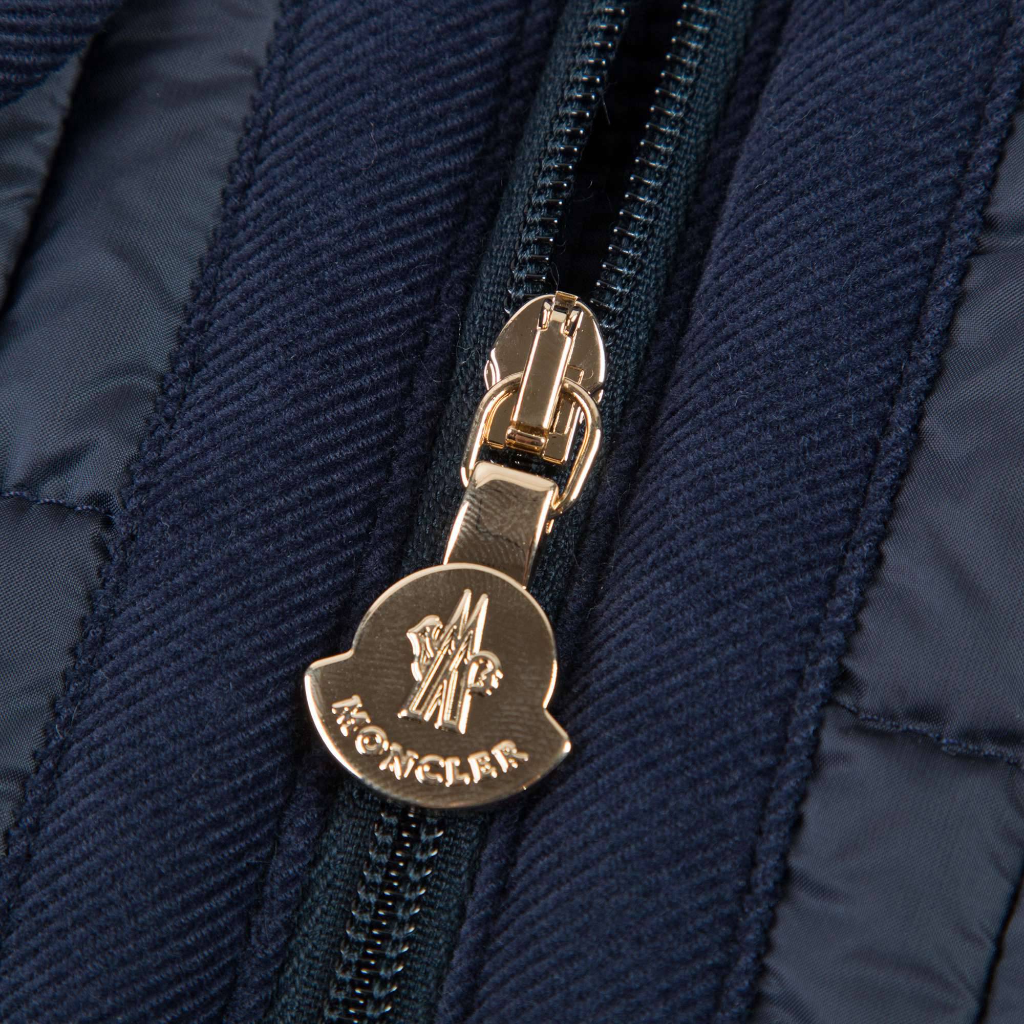 Baby Girls Blue 'Maevant' Down Padded Coat