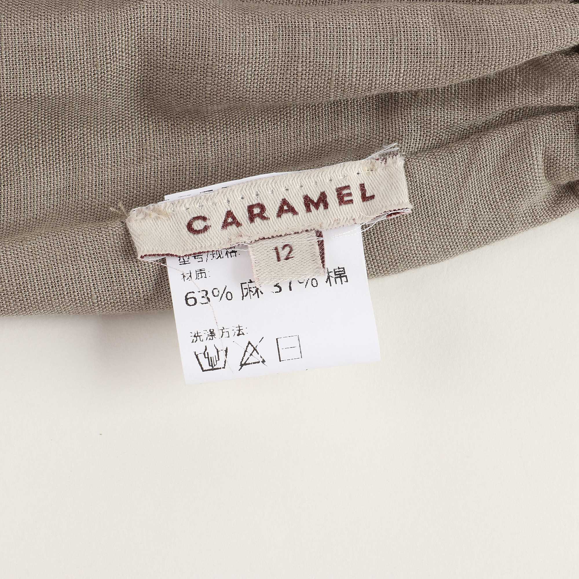 Boys & Girls Brown Linen Trousers