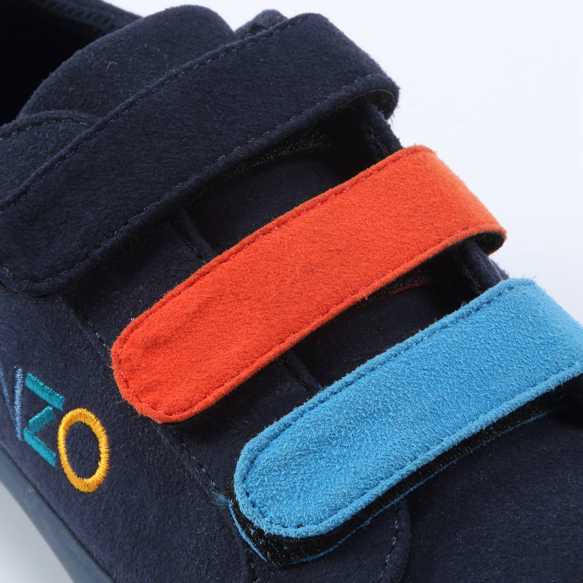 Boys Navy Velcro Shoes