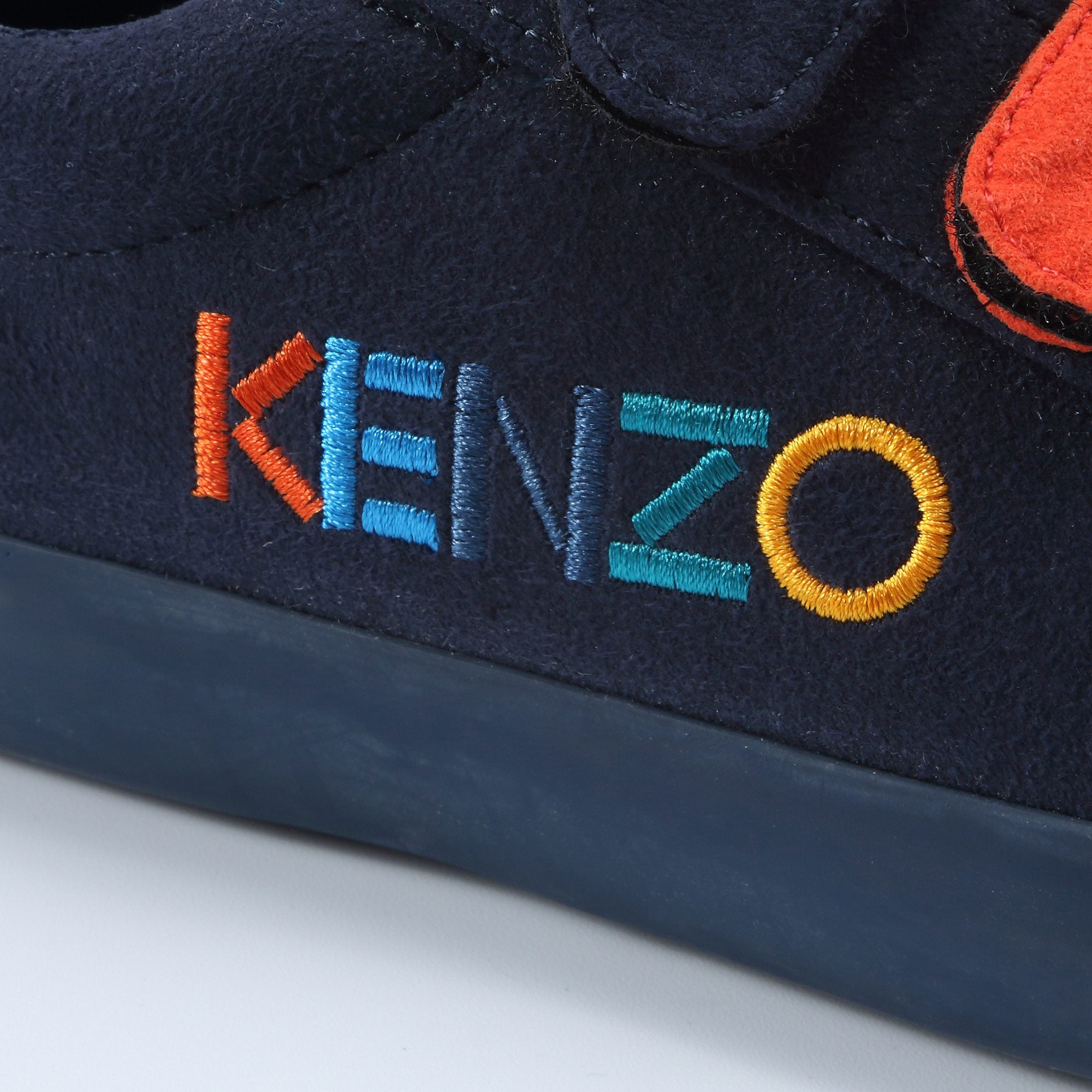 Boys Navy Velcro Shoes