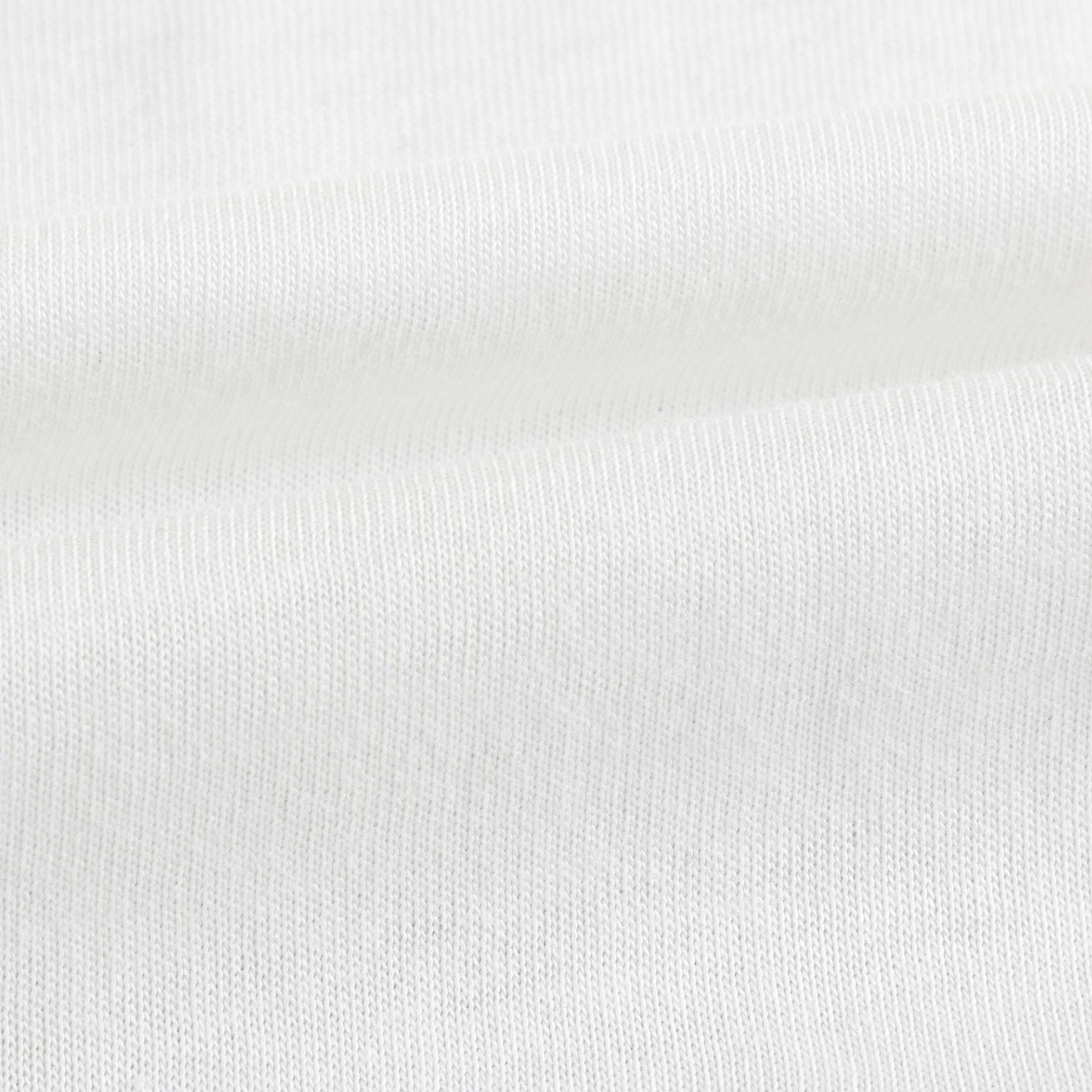 Boys White Cotton T-shirt