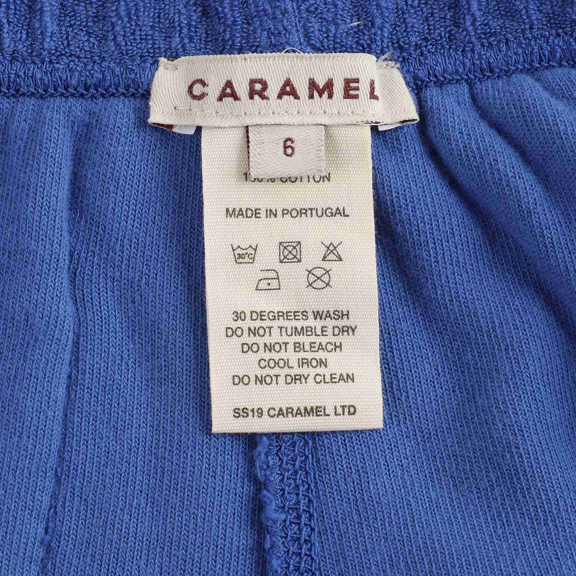 Boys and Girls Royal Blue Cotton Shorts
