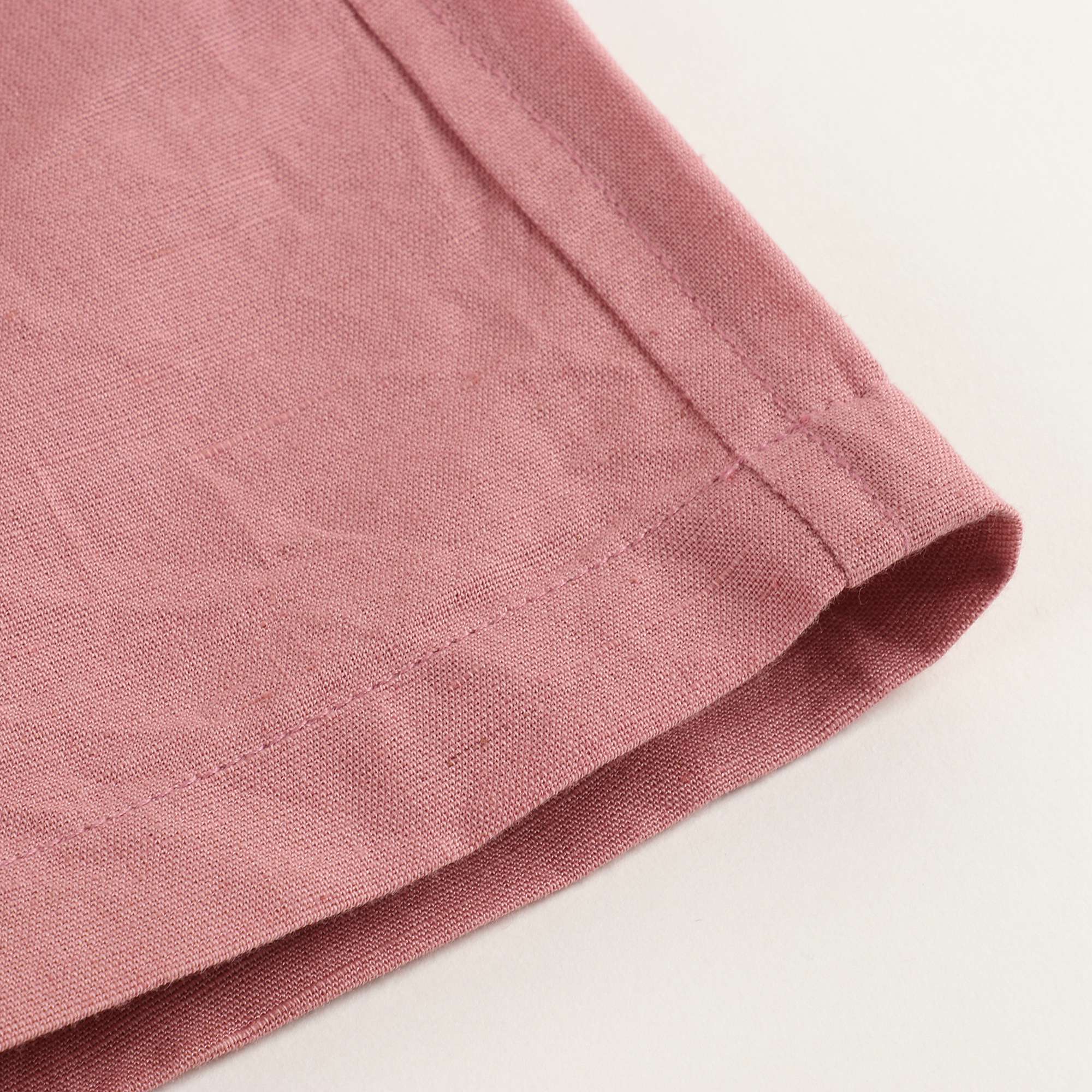 Boys & Girls Brick Red Linen Short