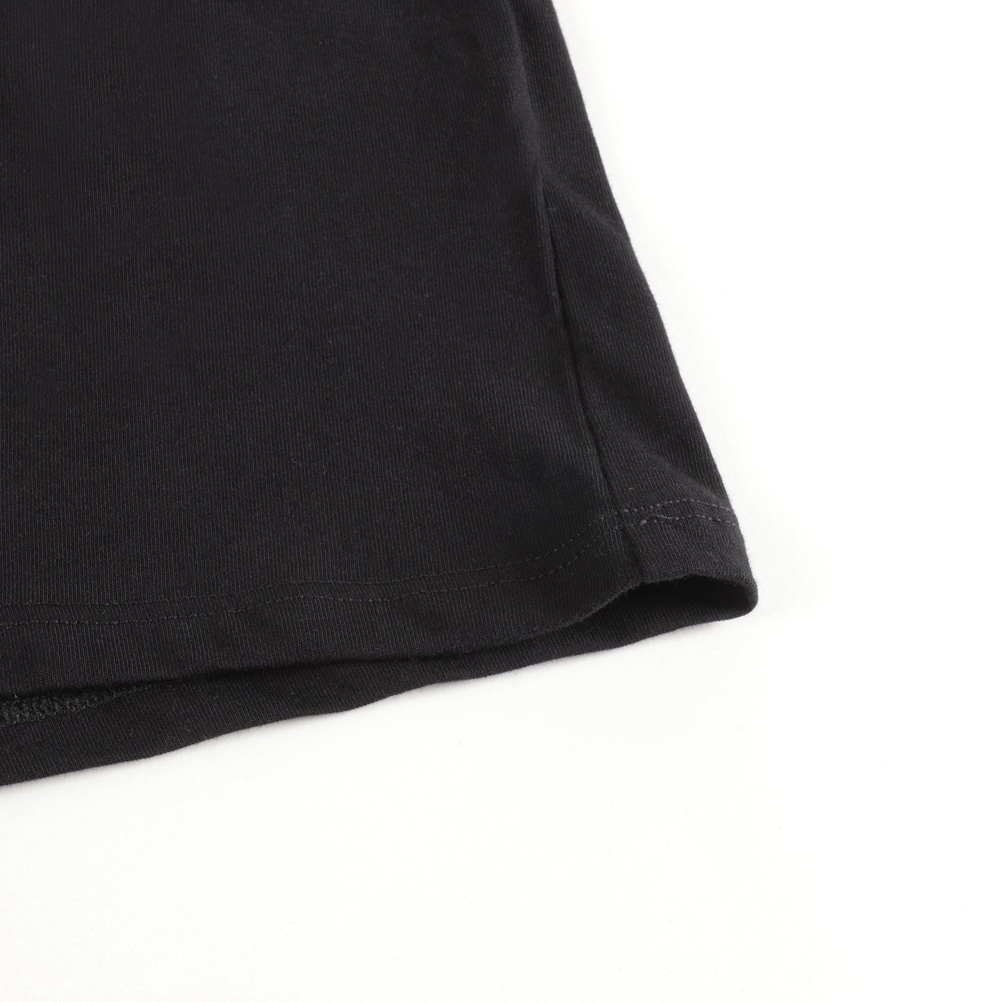 Boys Black Cotton T-shirt