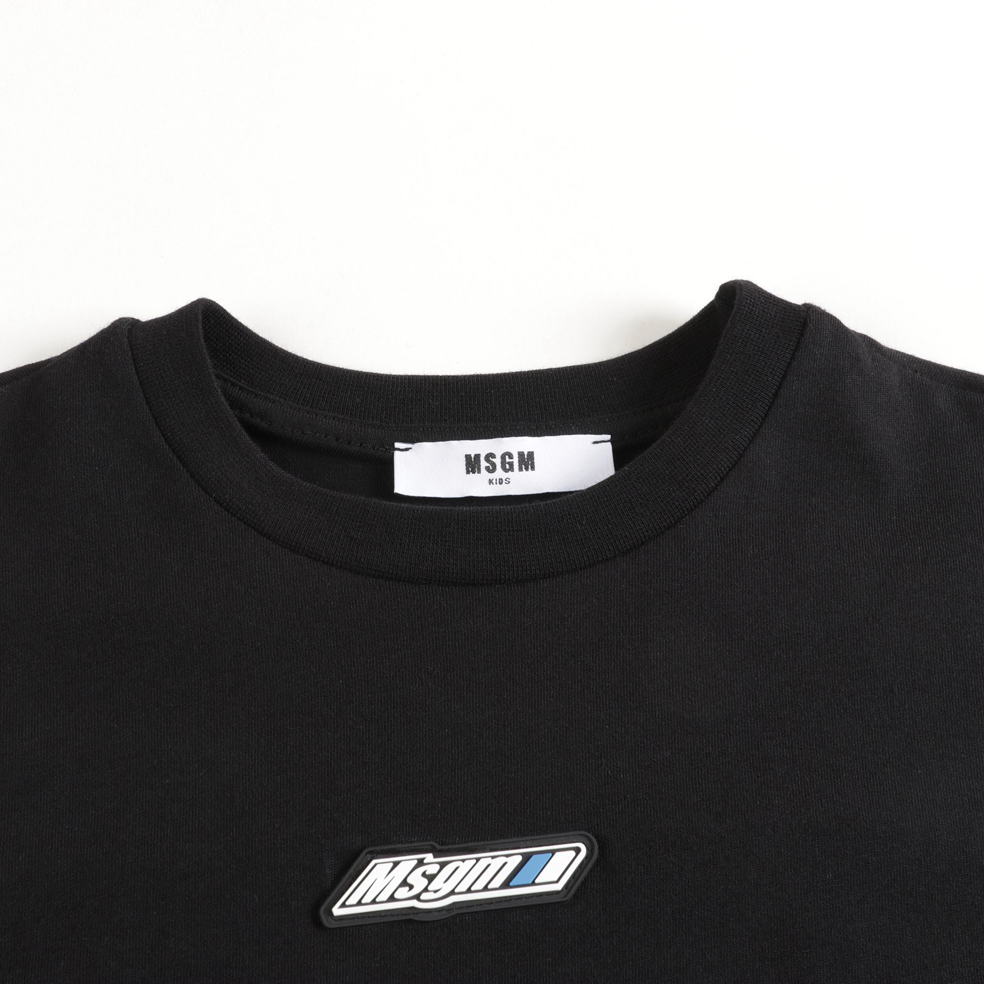 Boys Black Cotton T-shirt