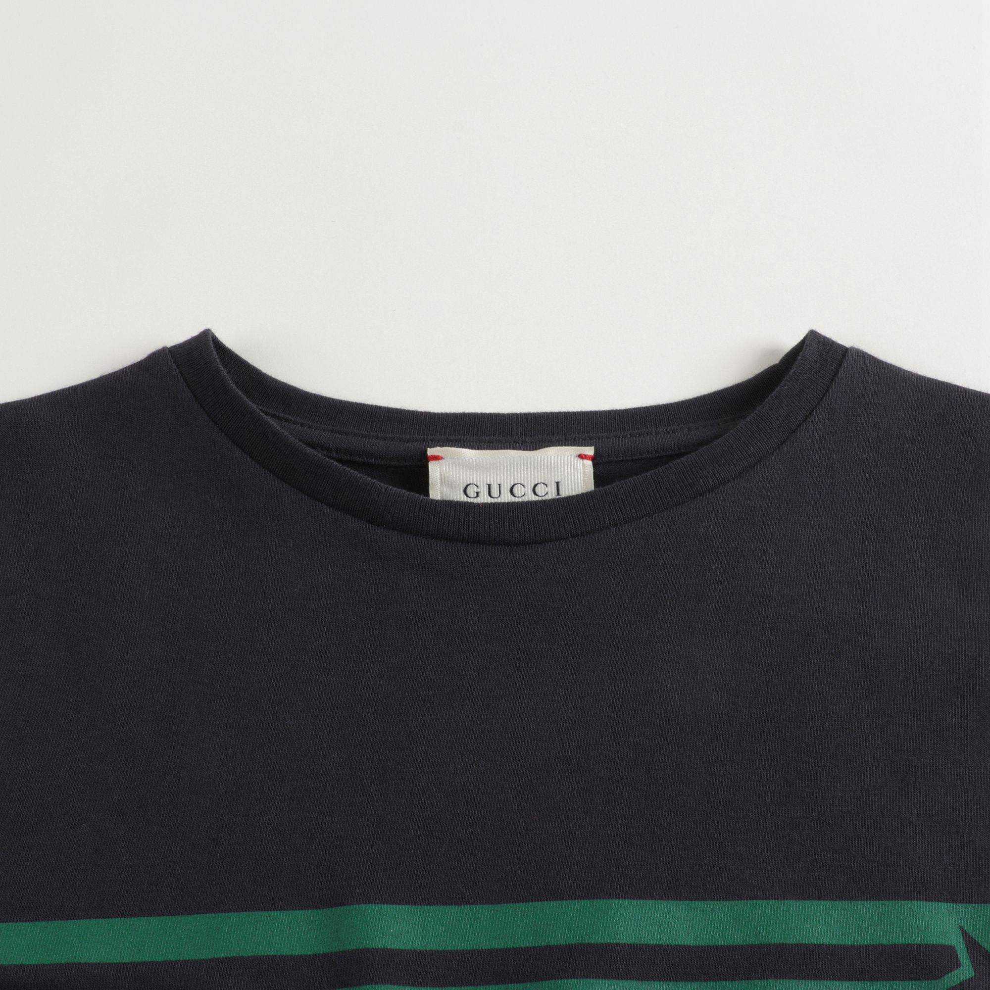 Boys Dark Grey Cotton T-shirt