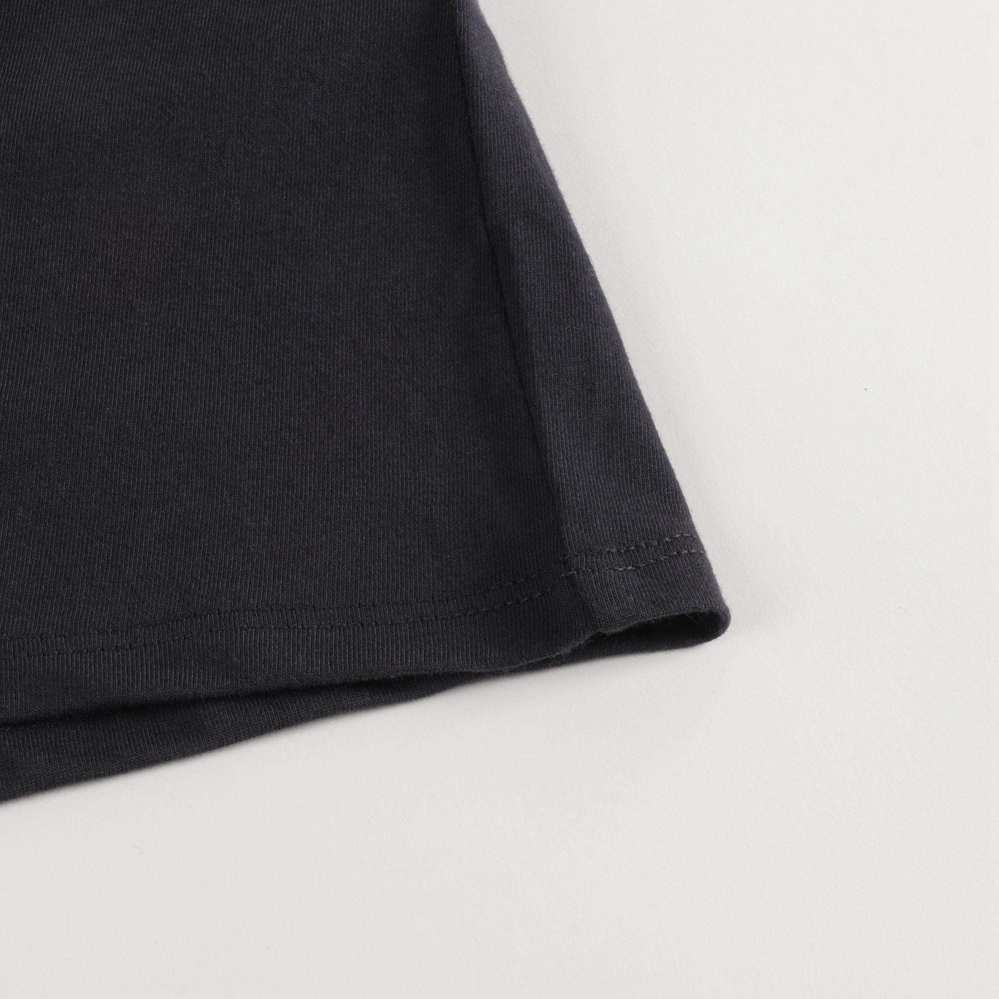 Boys Dark Grey Cotton T-shirt