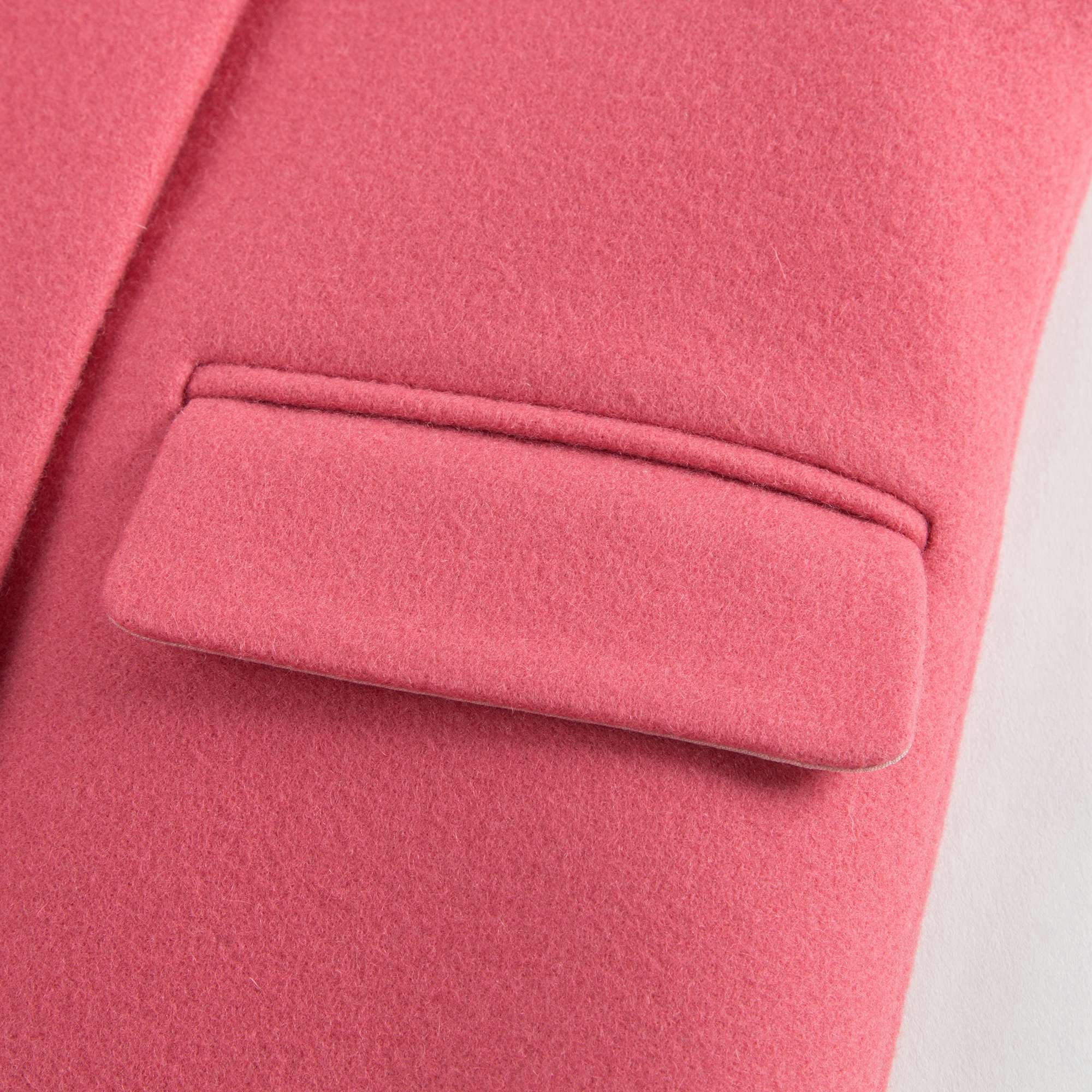 Baby Girls Pink Wool Coat