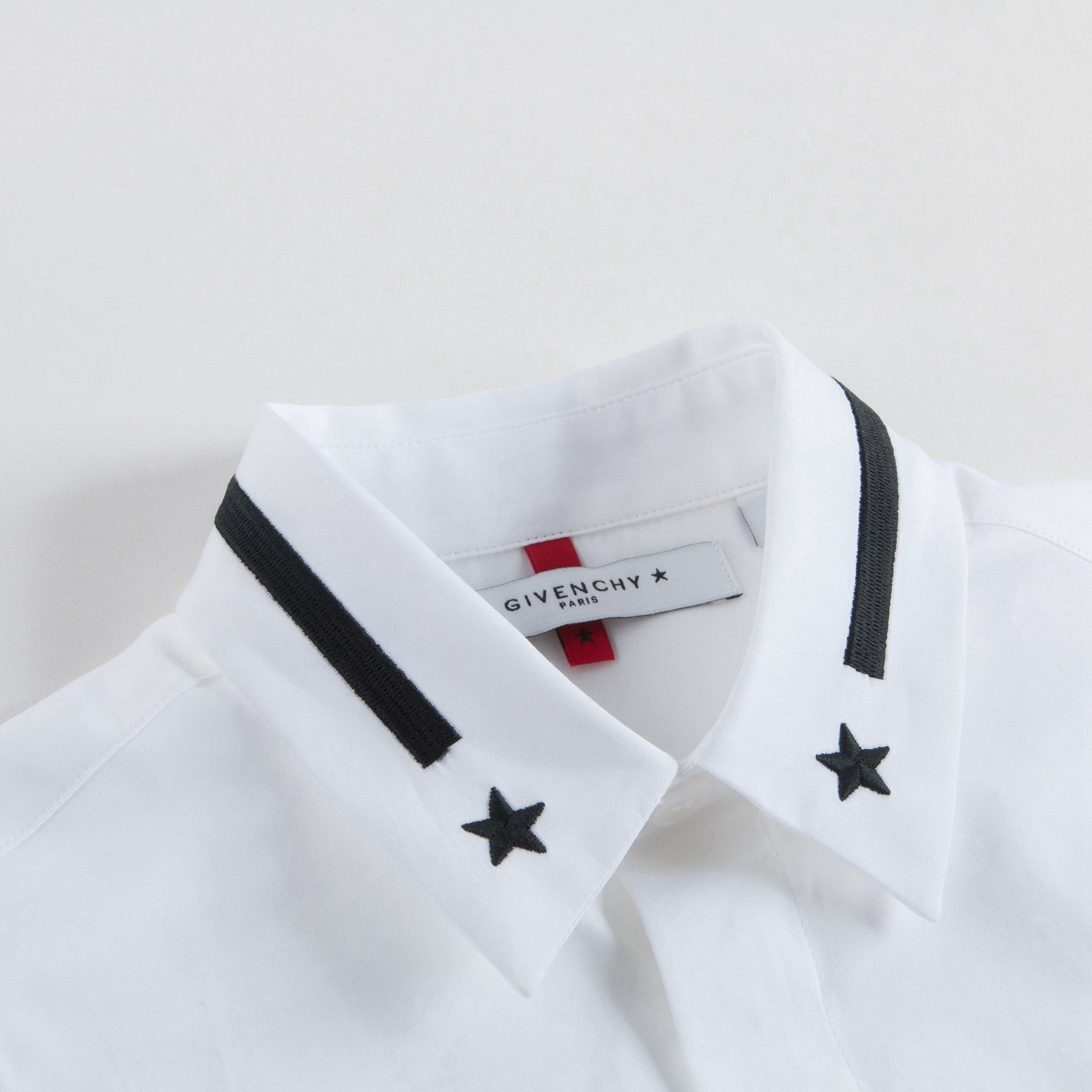 Boys White Cotton Shirt