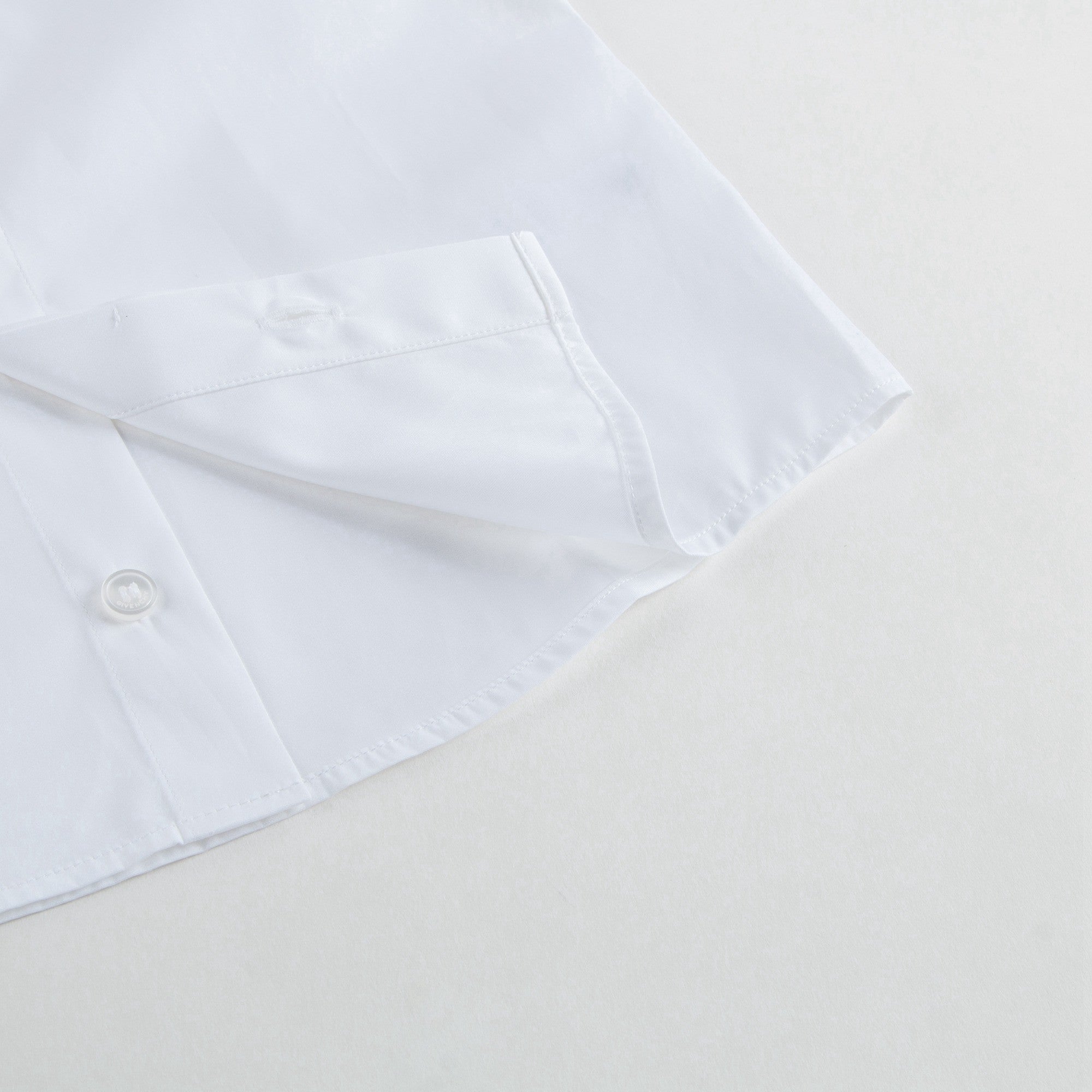 Boys White Cotton Shirt