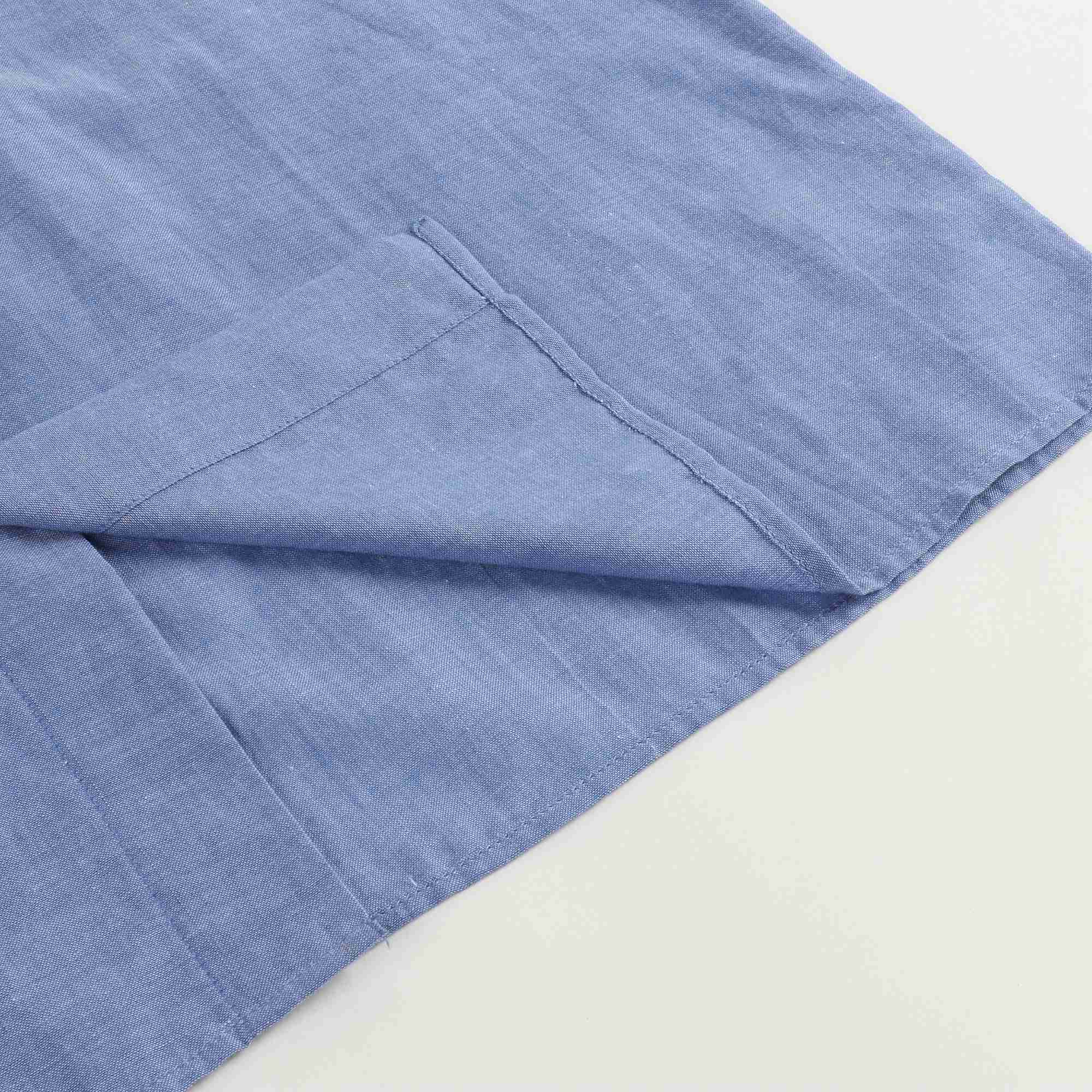 Boys Cornflower Blue Cotton Shirt