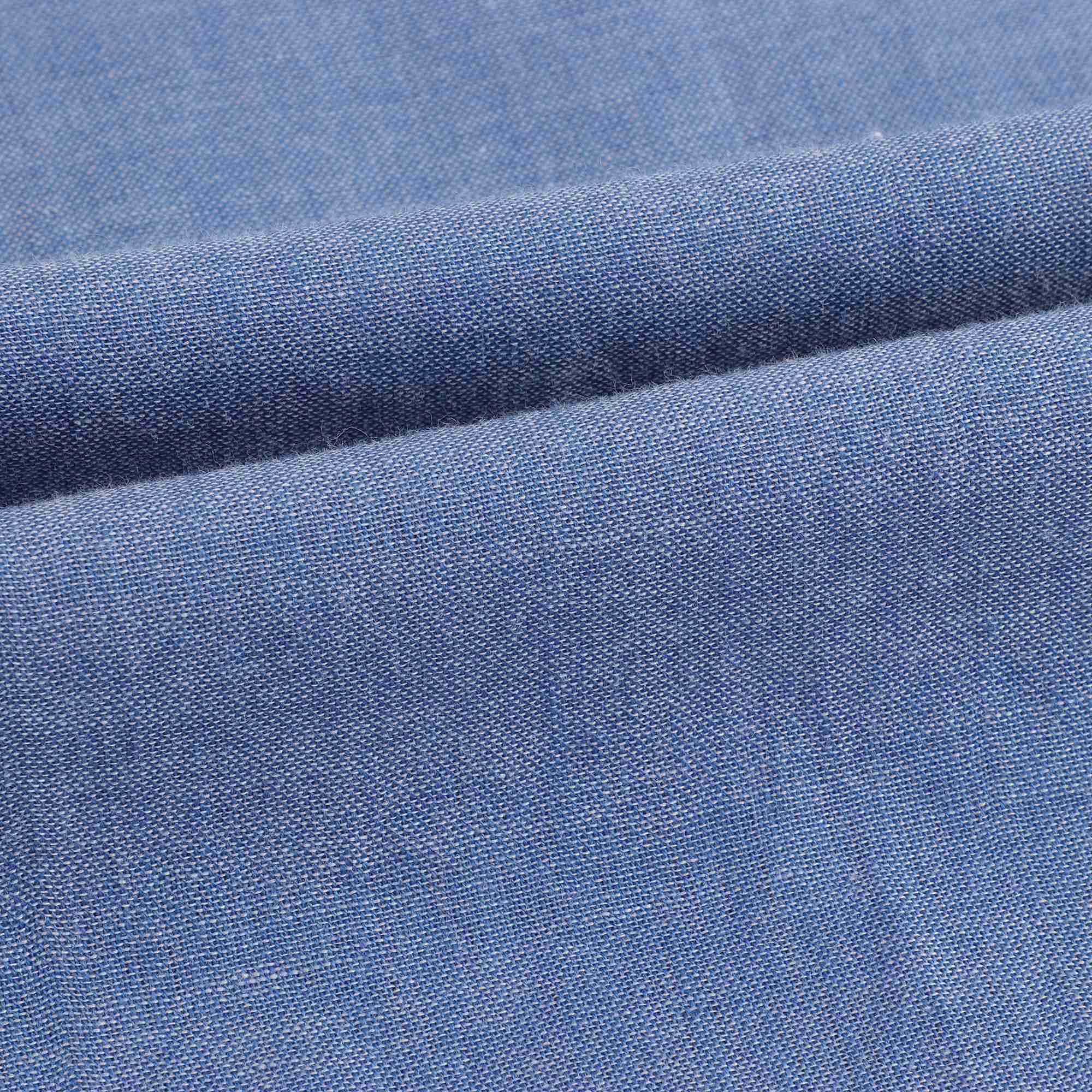 Boys Cornflower Blue Cotton Shirt