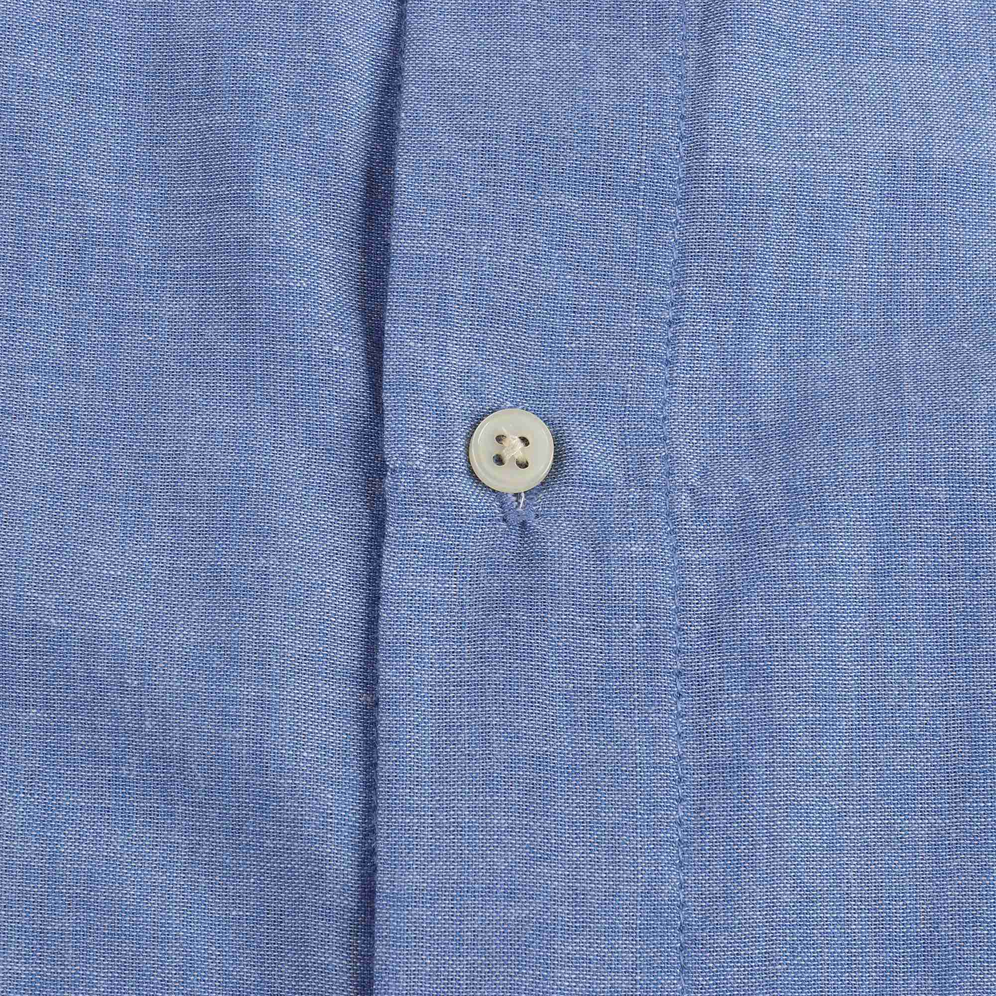Boys Cornflower Blue Cotton Shirt