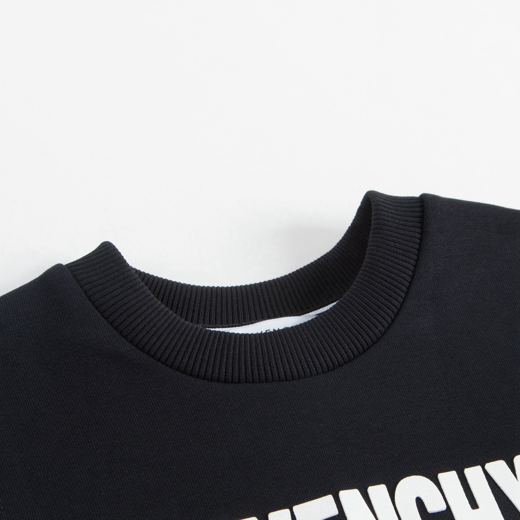 Boys Black Logo Sweatshirt