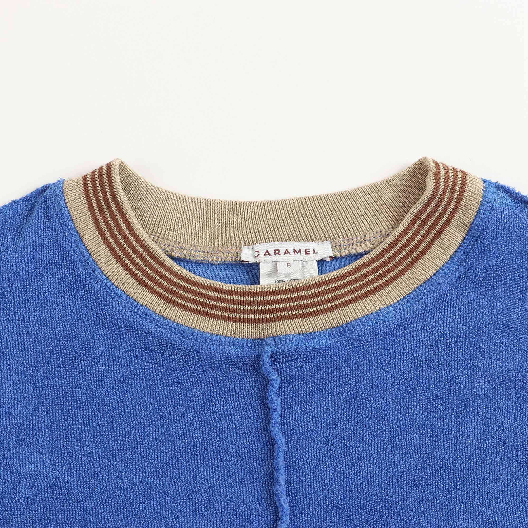 Boys Royal Blue Cotton Top