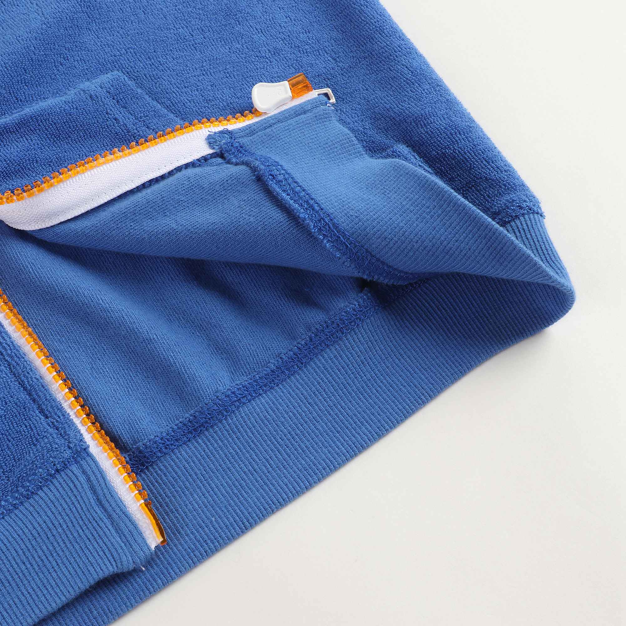 Boys Royal Blue Cotton Jacket