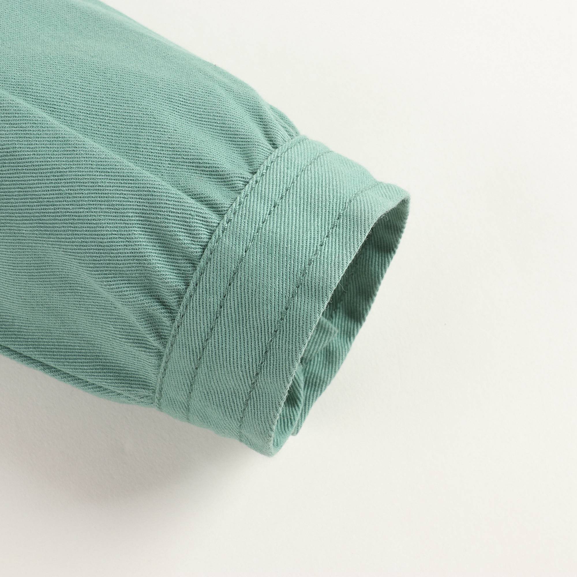 Boys Jade Green Cotton Jackest