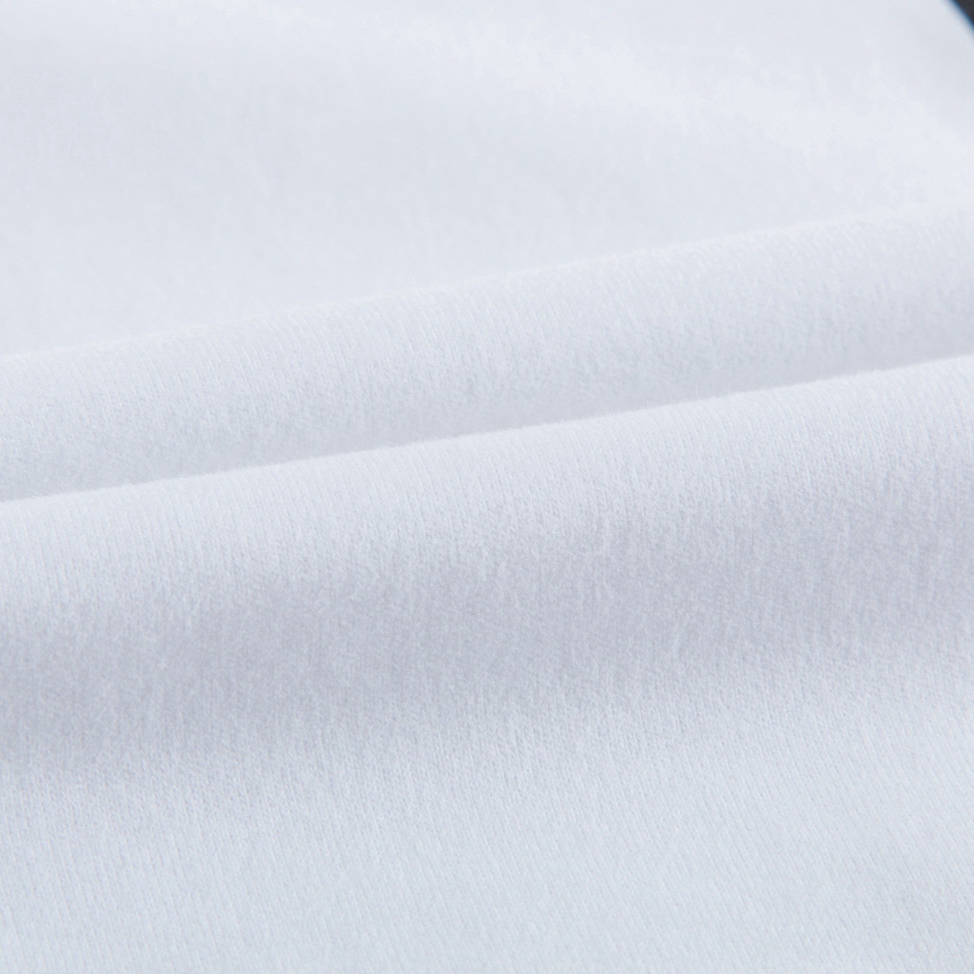 Boys White Logo Long Sleeves T-shirt