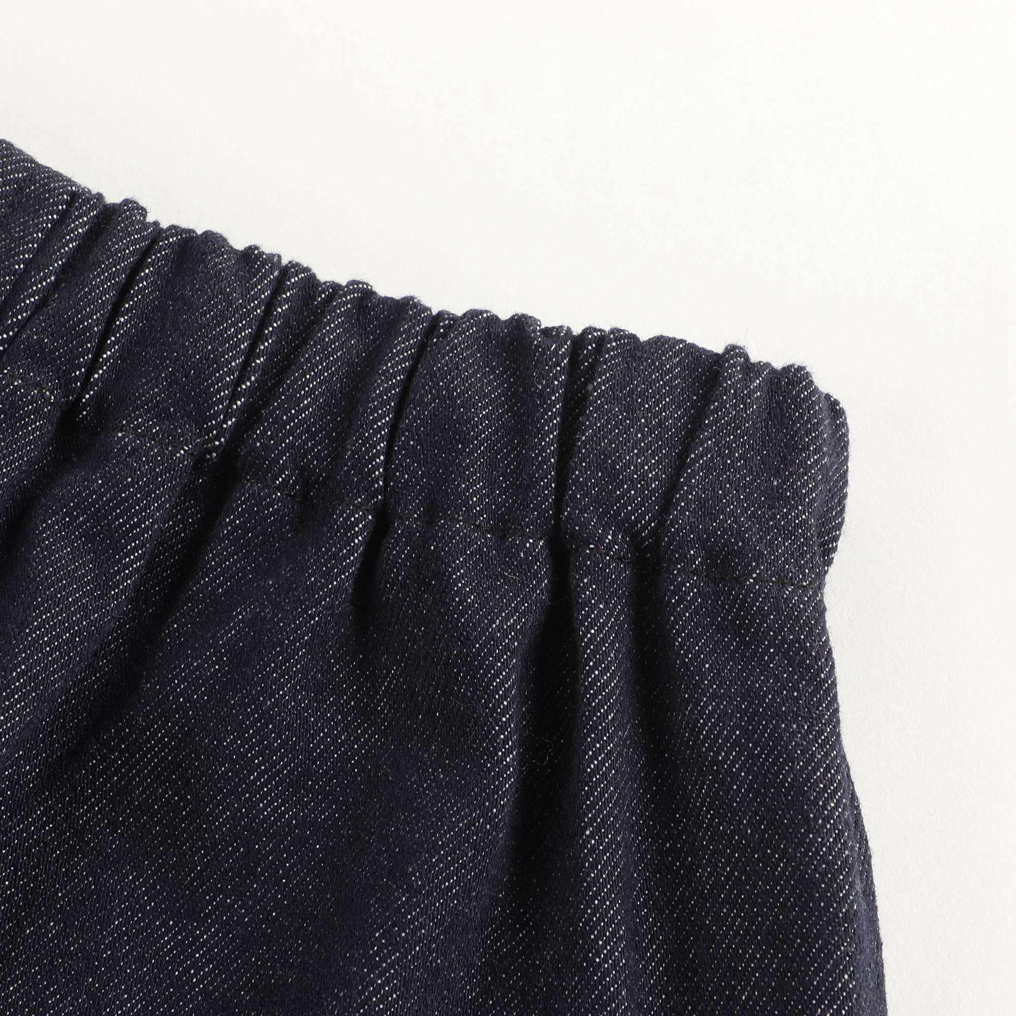 Boys & Girls Dark Blue Cotton Trousers