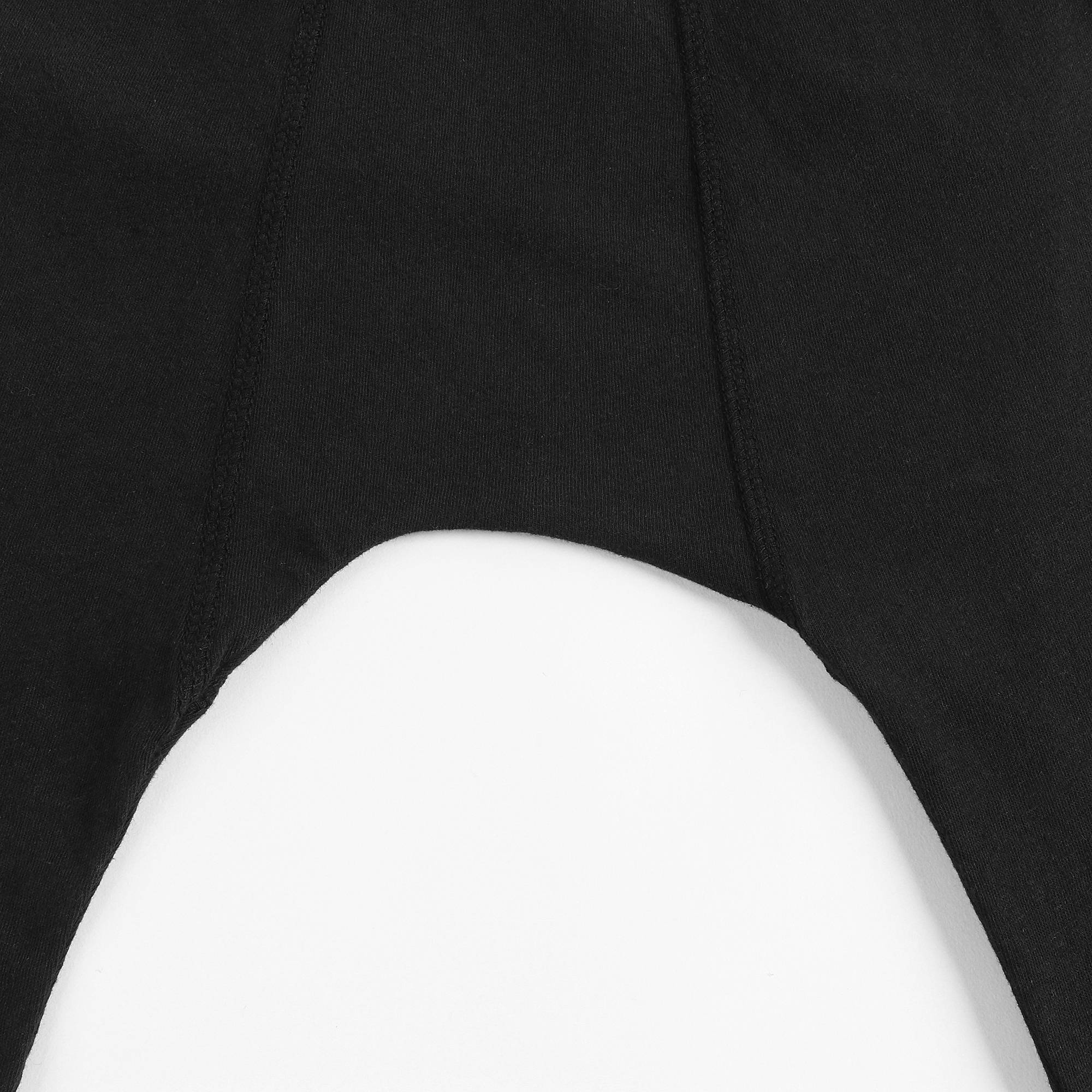 Boys Black Cotton Trousers
