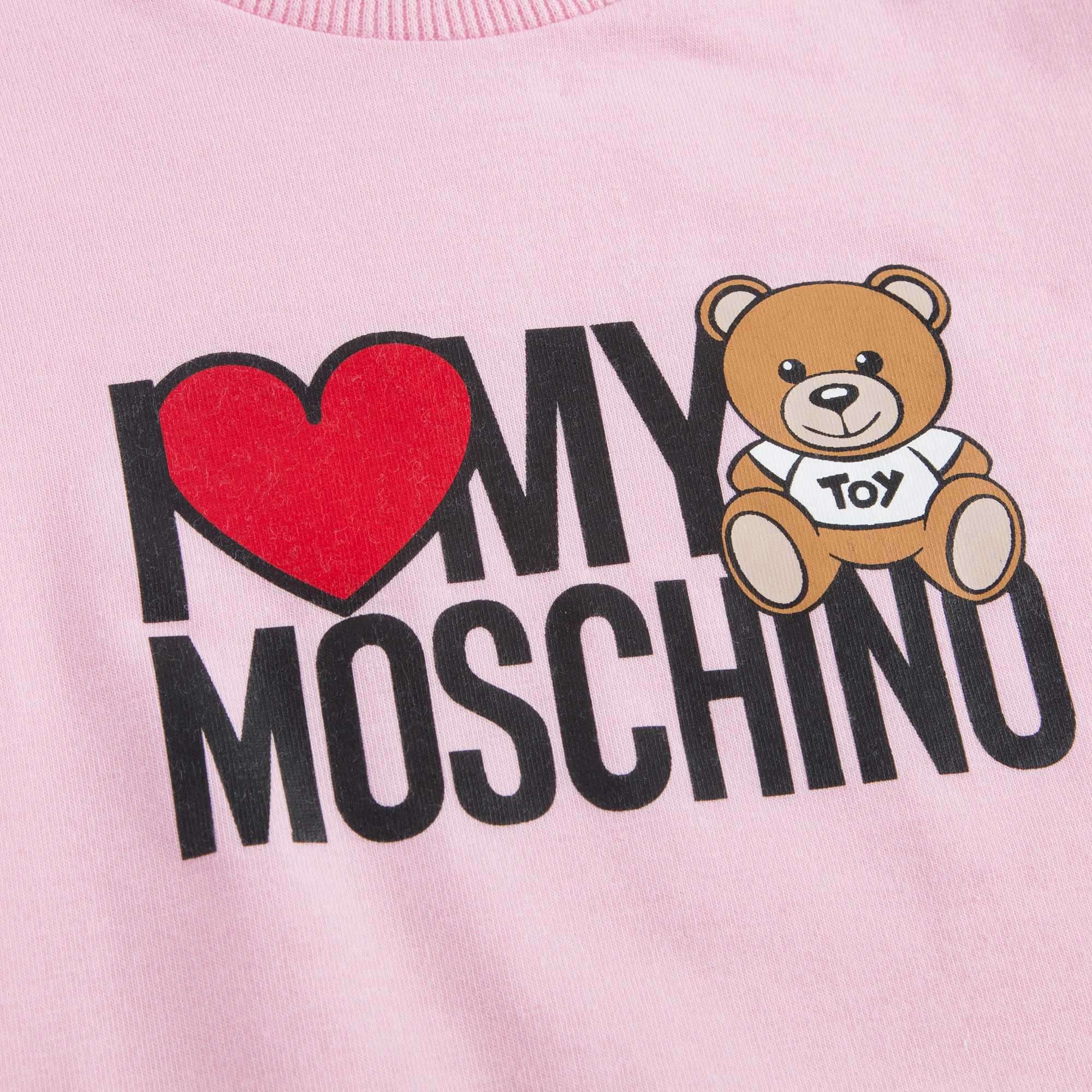 Baby Girls Pink Heart T-shirt