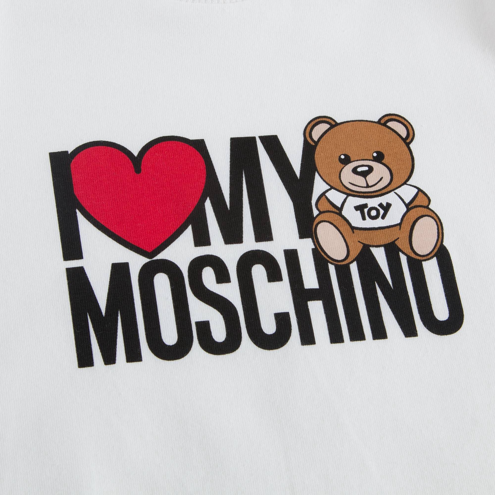 Baby White Heart T-shirt