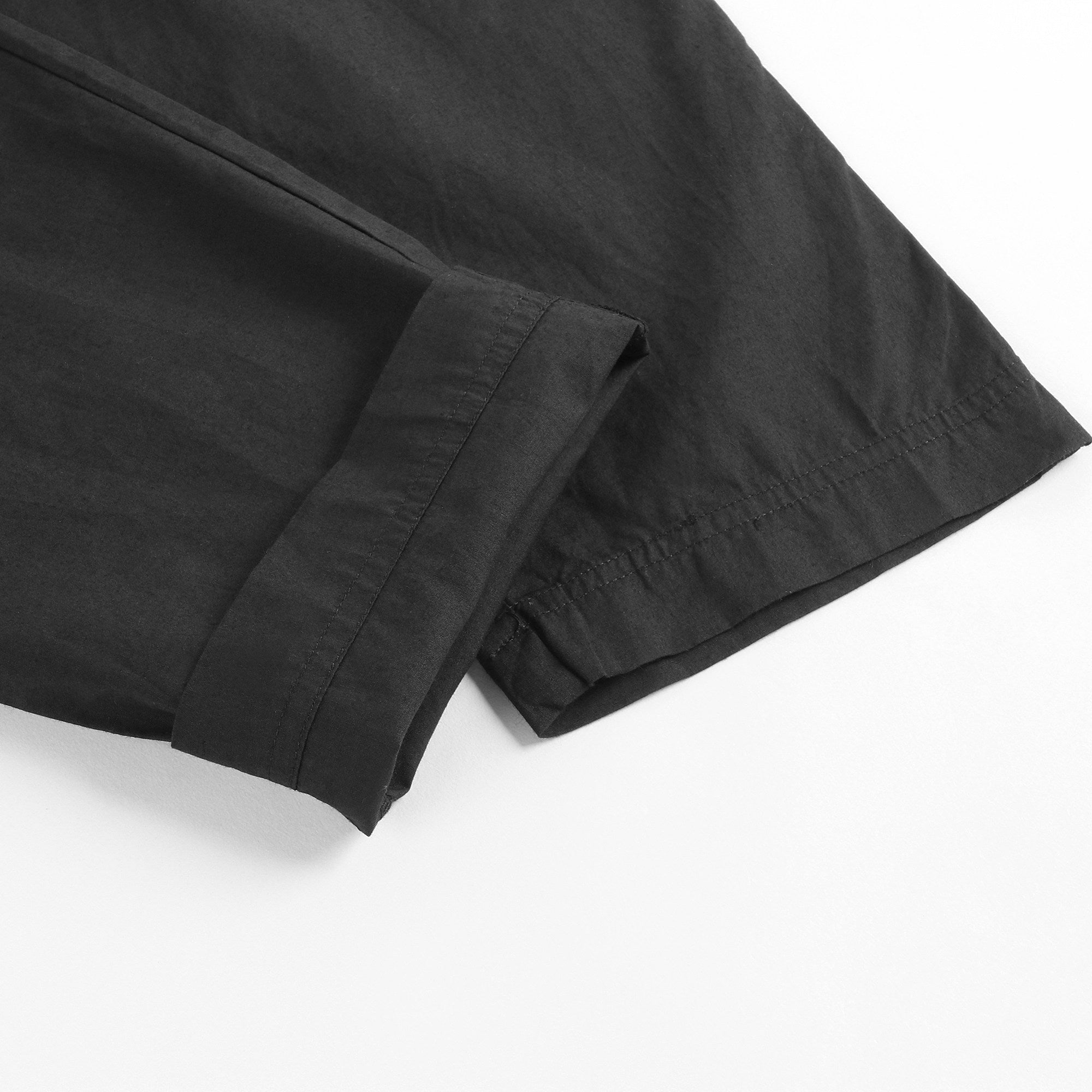 Boys & Girls Black Cotton Trousers