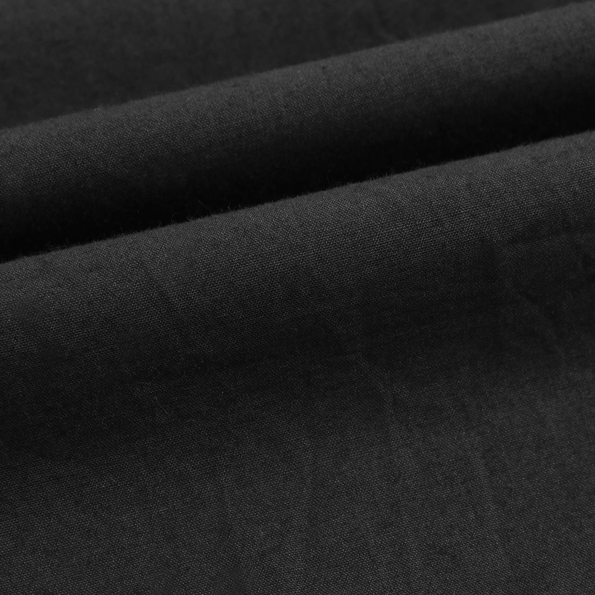 Boys & Girls Black Cotton Trousers