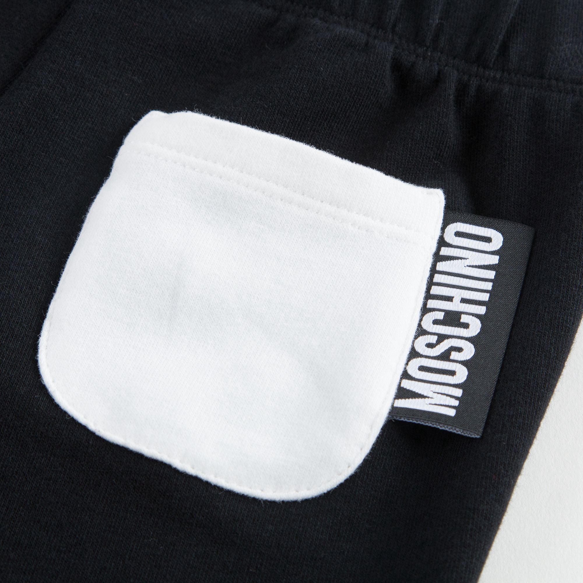 Baby White & Black Heart Tracksuit