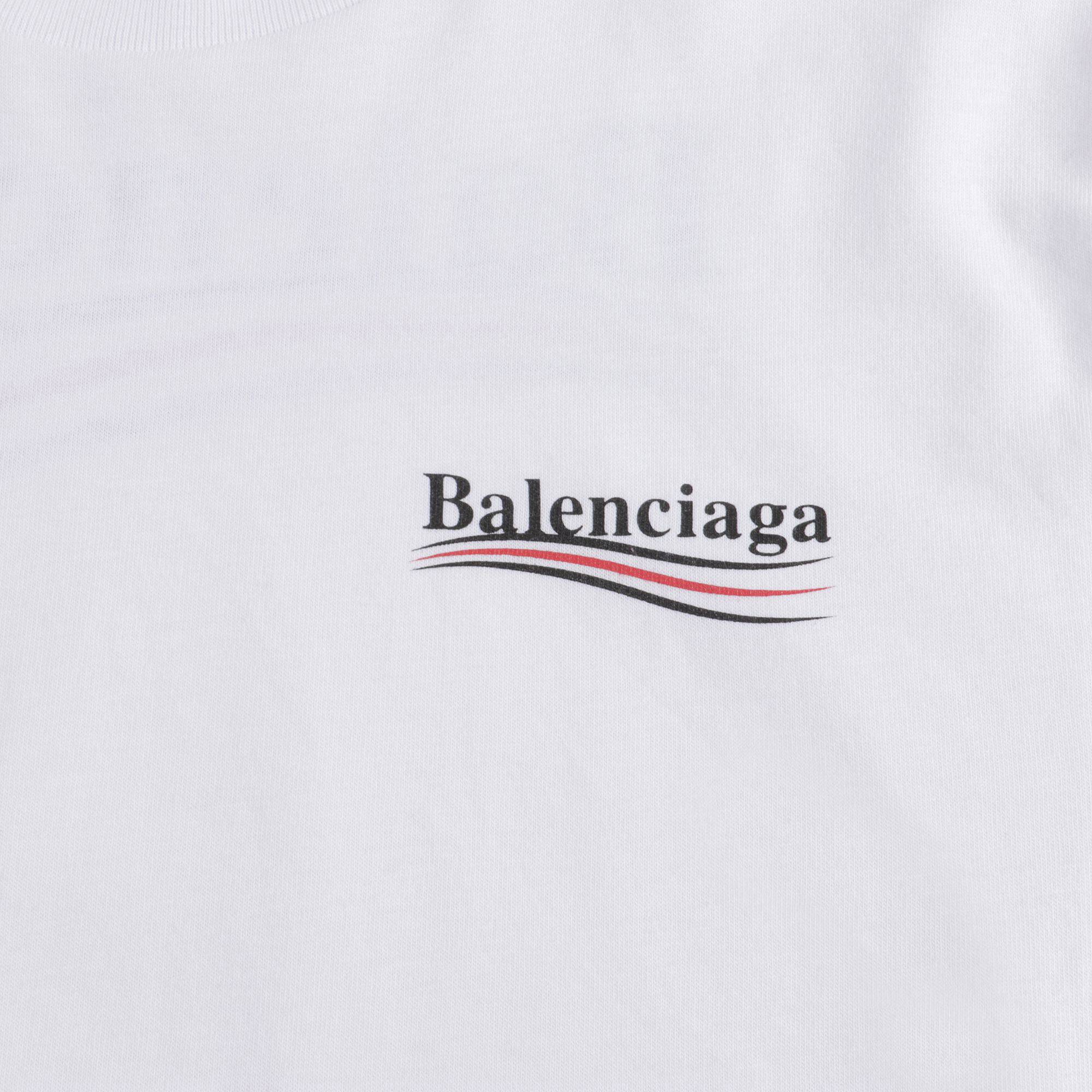 Boys & Girls White Logo T-Shirt