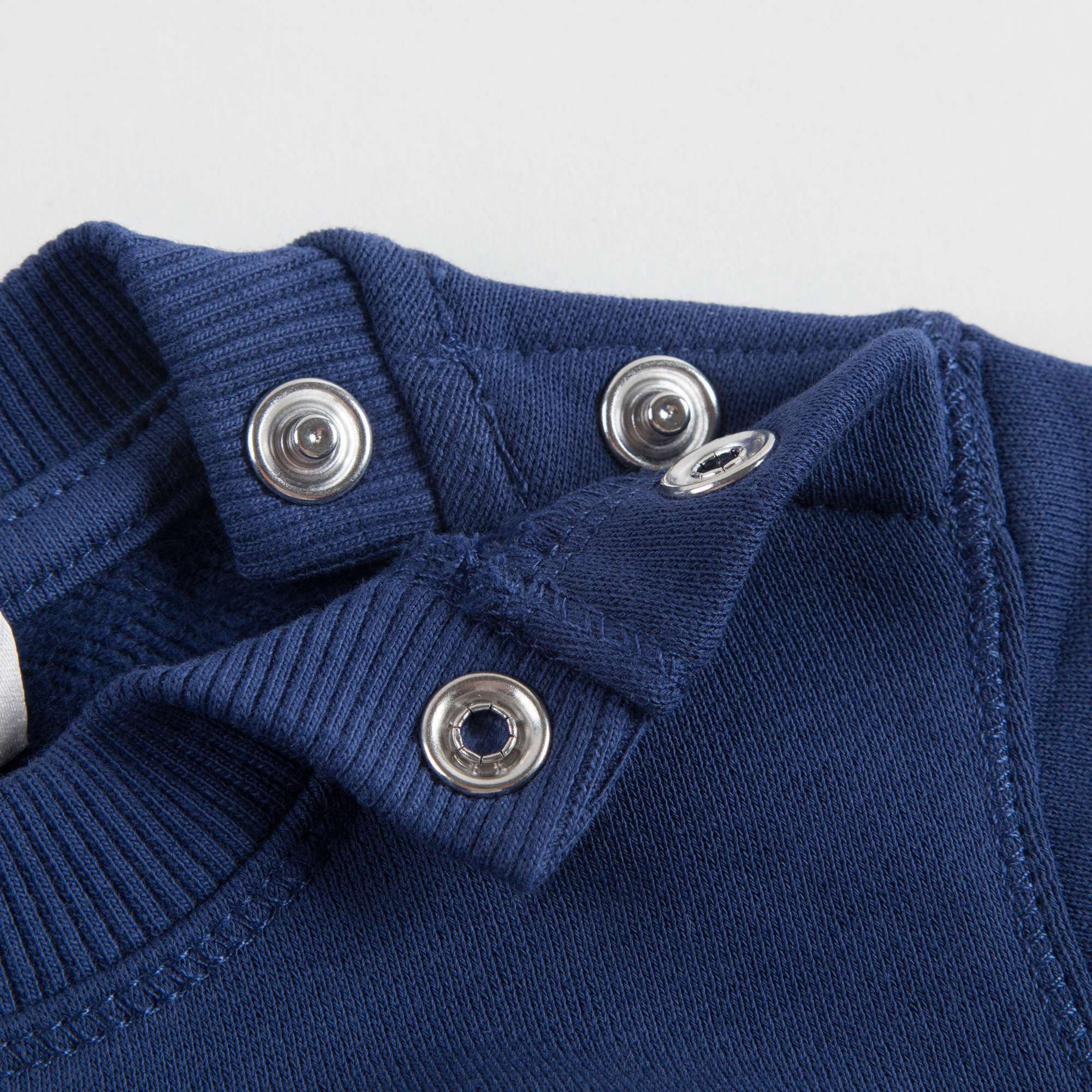 Baby Girls Blue Tiger Sweatshirt