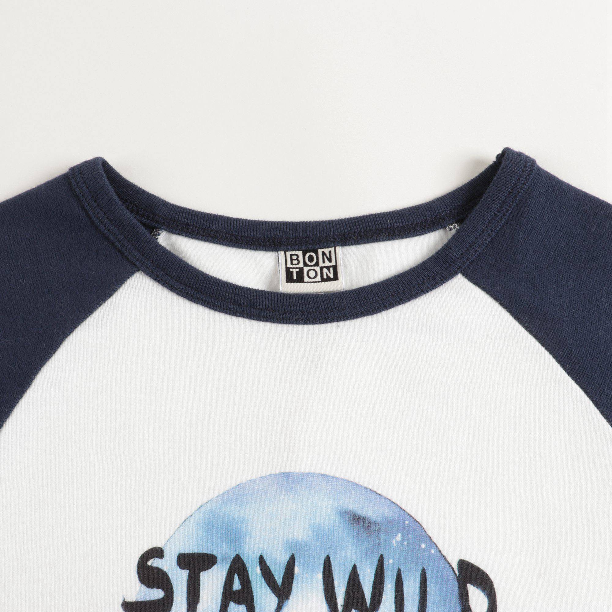 Boys & Girls White Moon T-Shirt