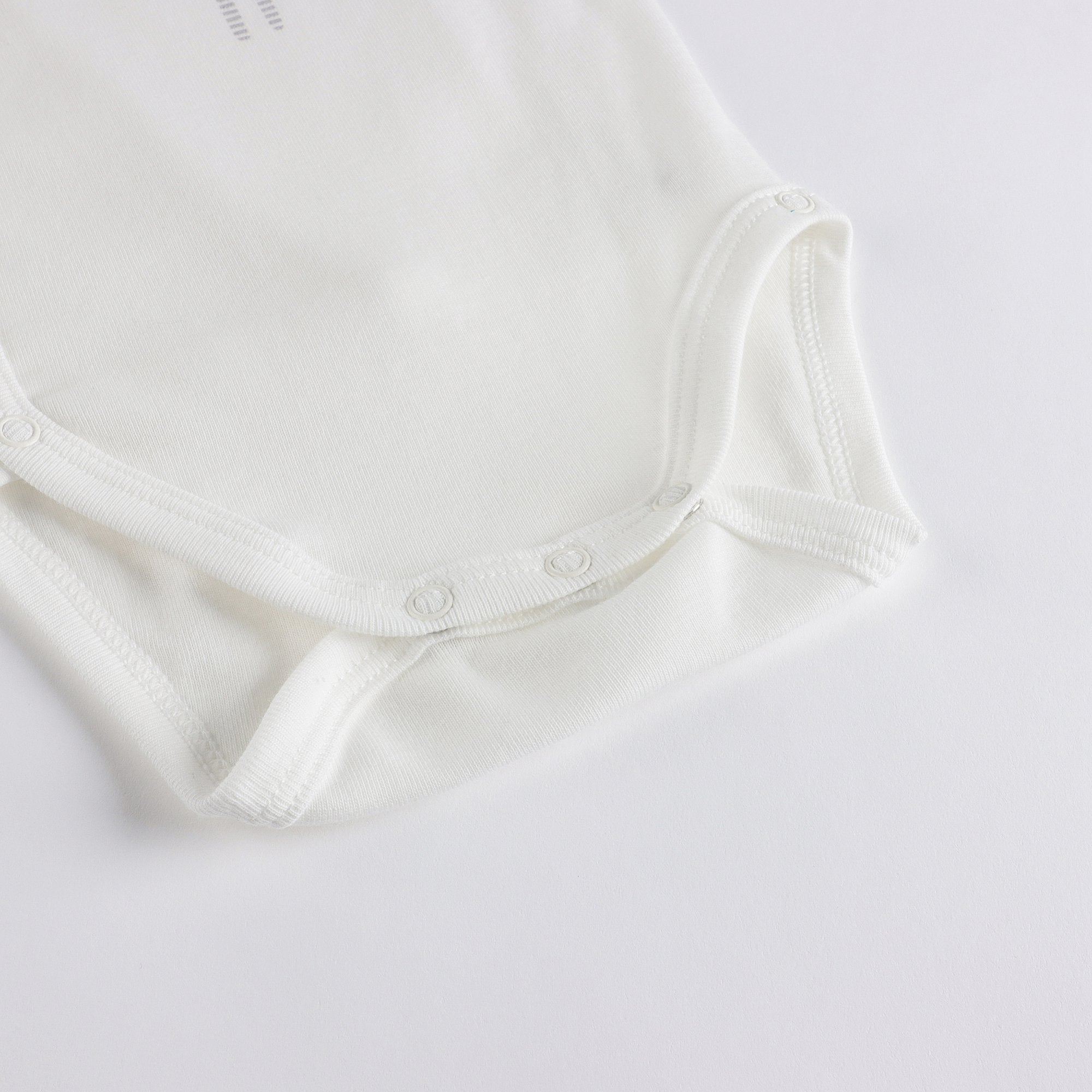 Baby Boys & Girls White Cotton Babysuit Set (5 Pack)