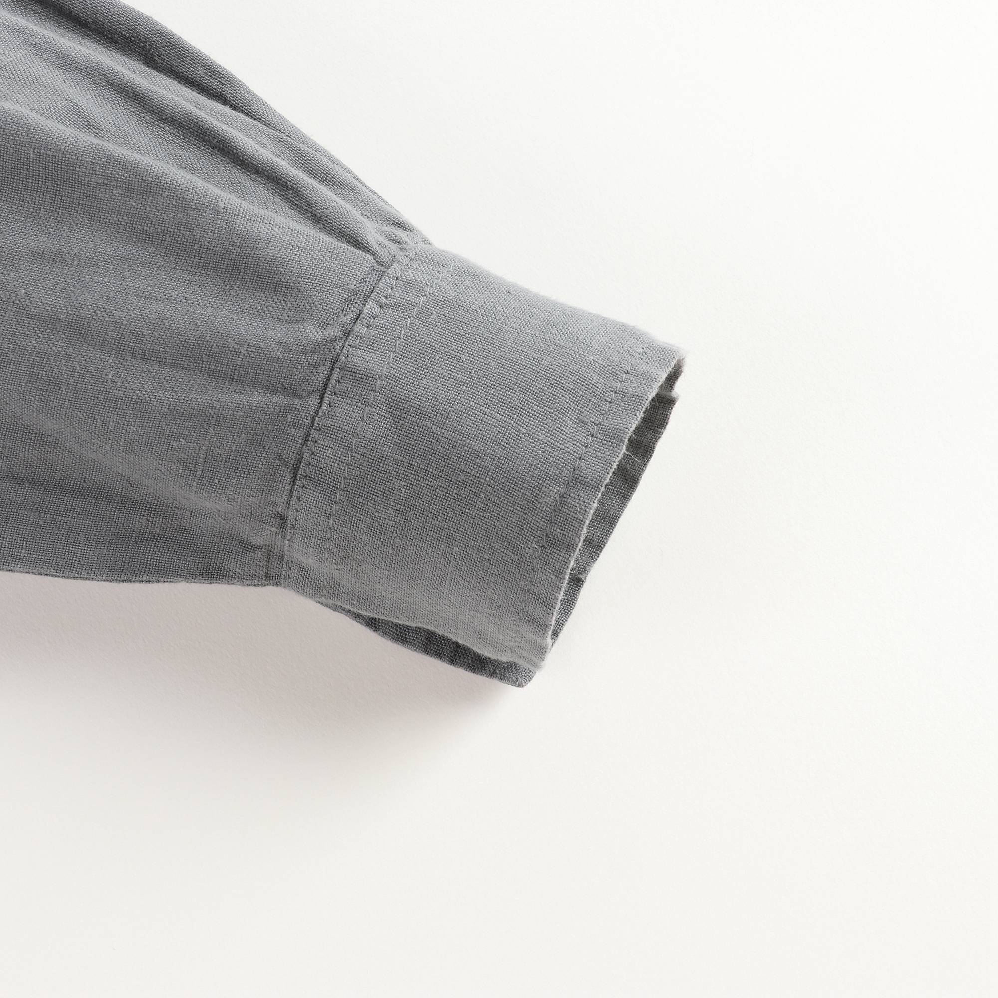 Boys & Girls Grey Linen Shirt