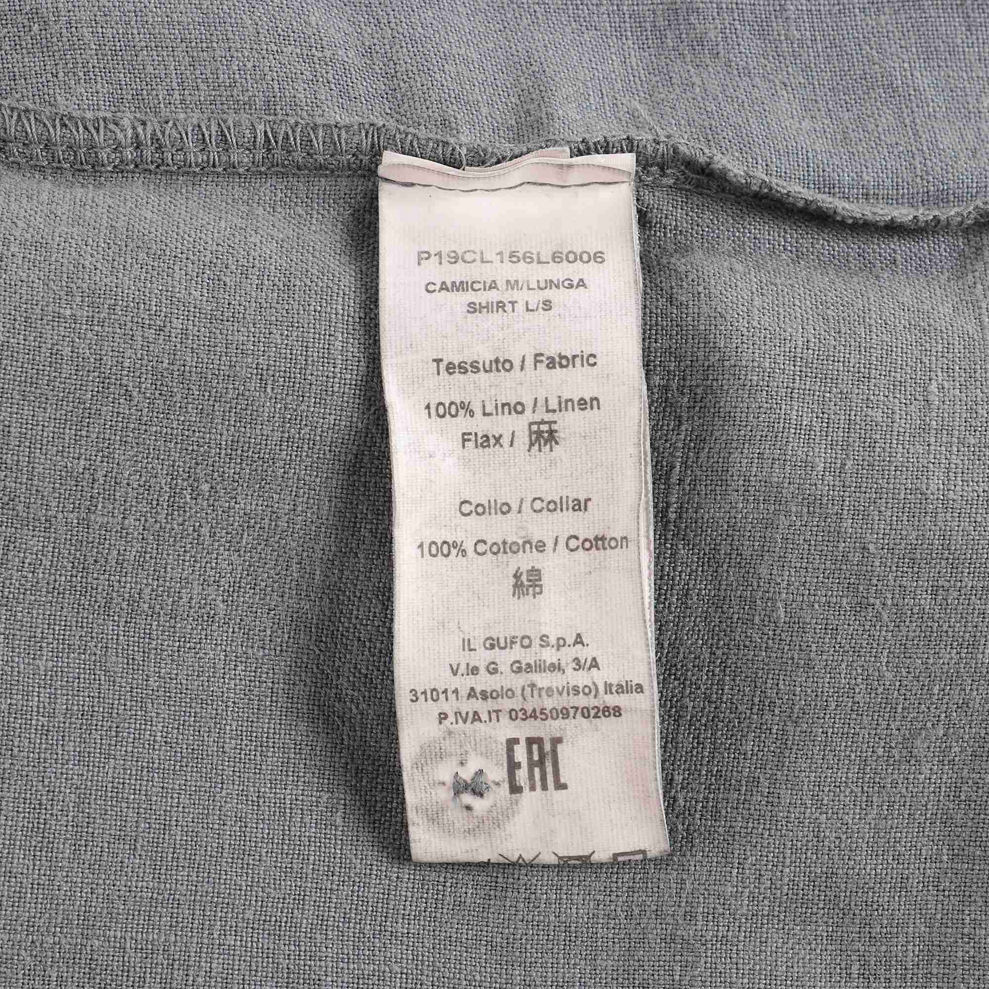 Boys & Girls Grey Linen Shirt