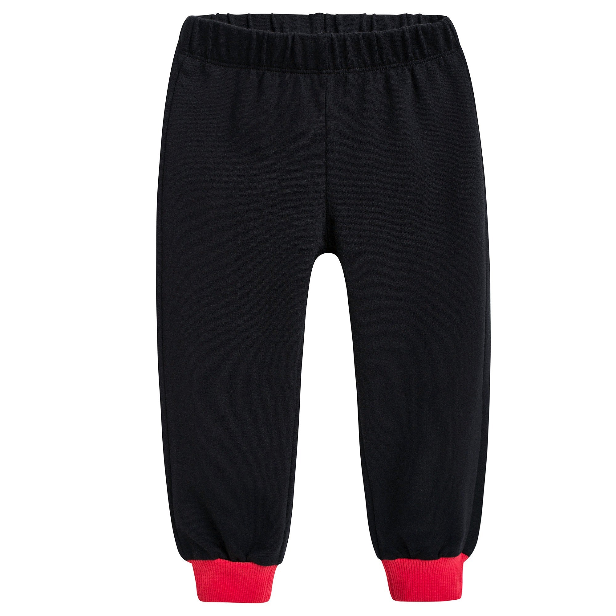 Baby White & Black Heart Tracksuit