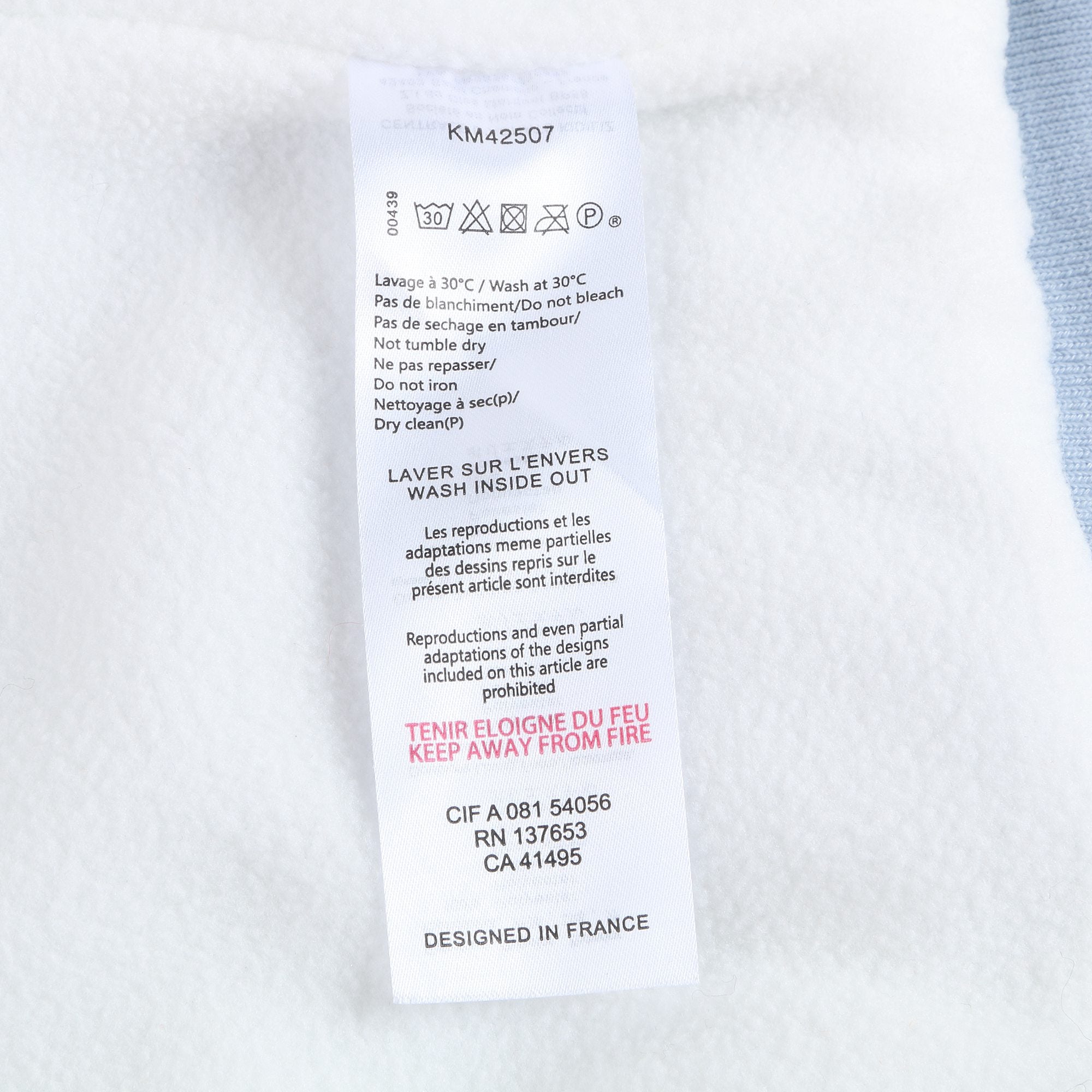 Baby Boys Light Blue Coat